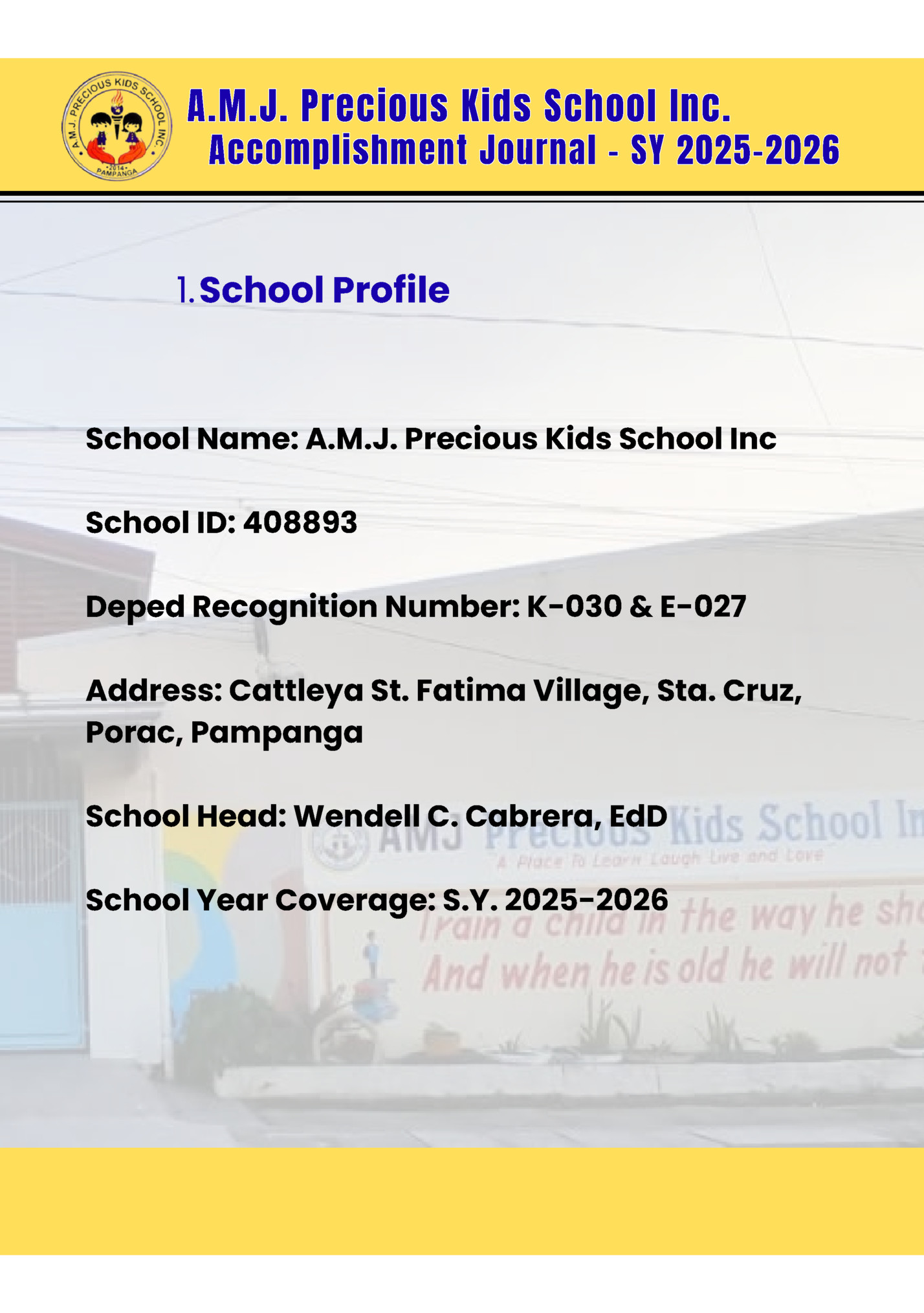 A . M . J . Precious