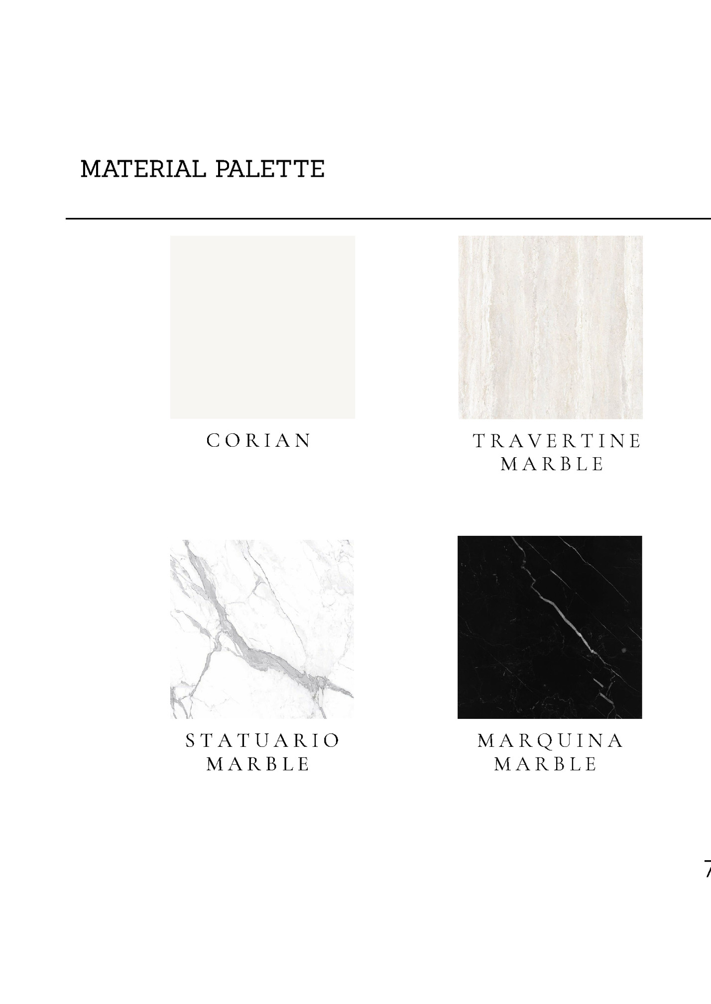 MATERIAL PALETTE
