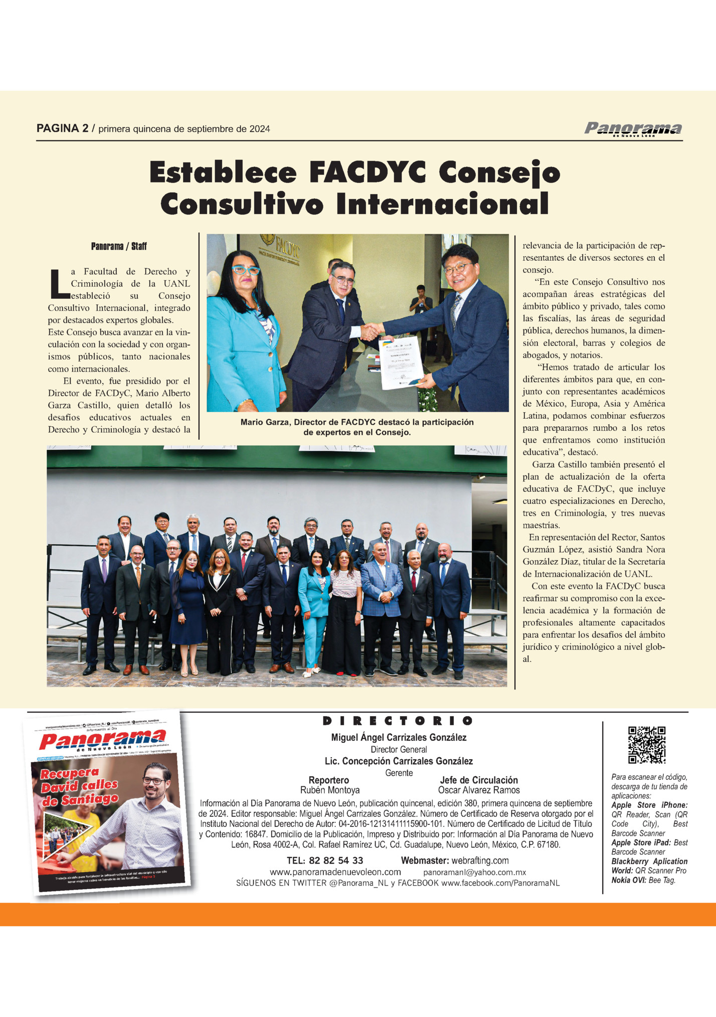 PAGINA 2 / primera quincena de septiembre de 2024