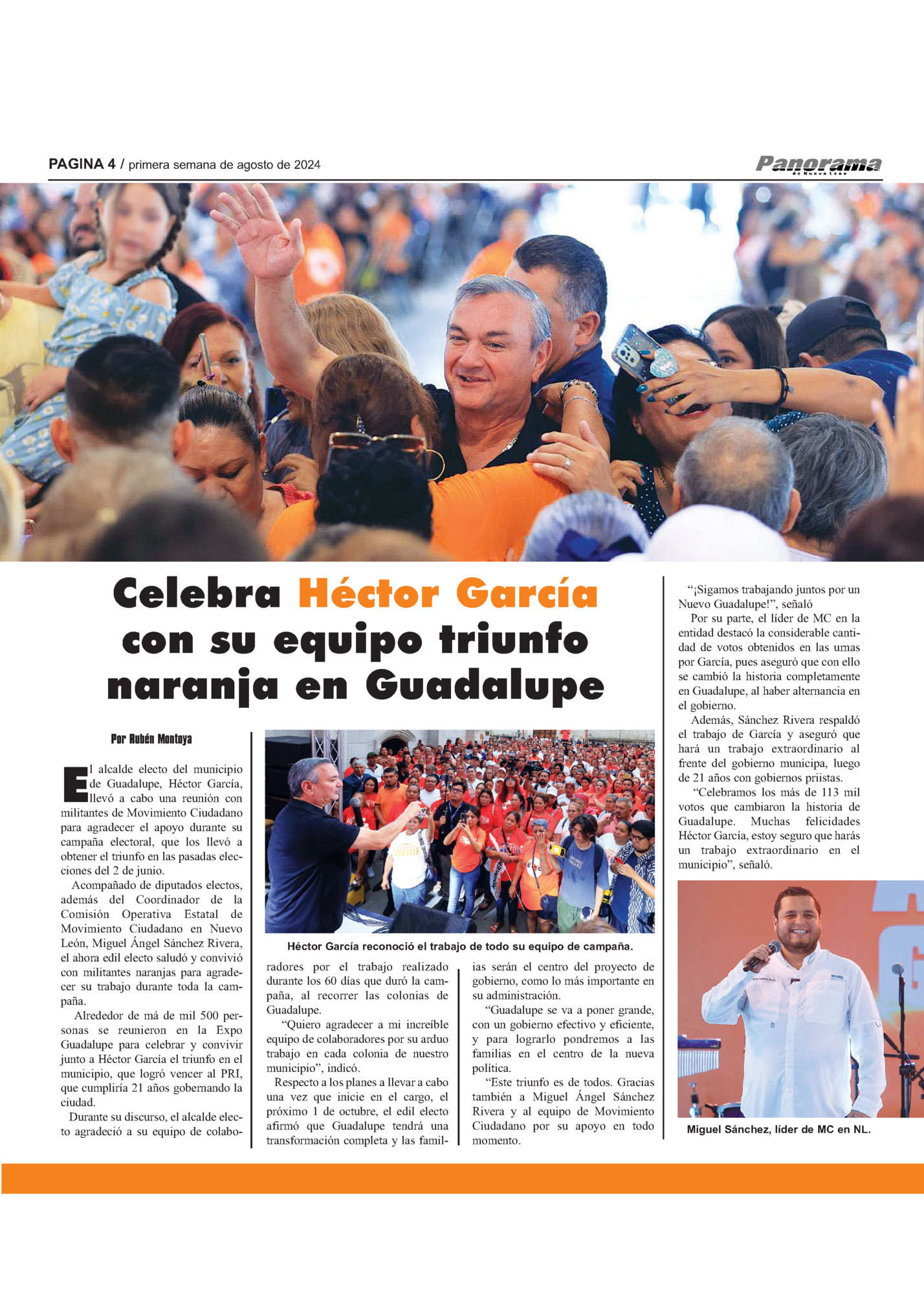 PAGINA 4 / primera semana de agosto de 2024