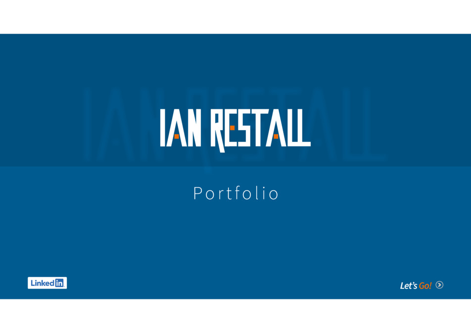 Ian Restall Portfolio 2025