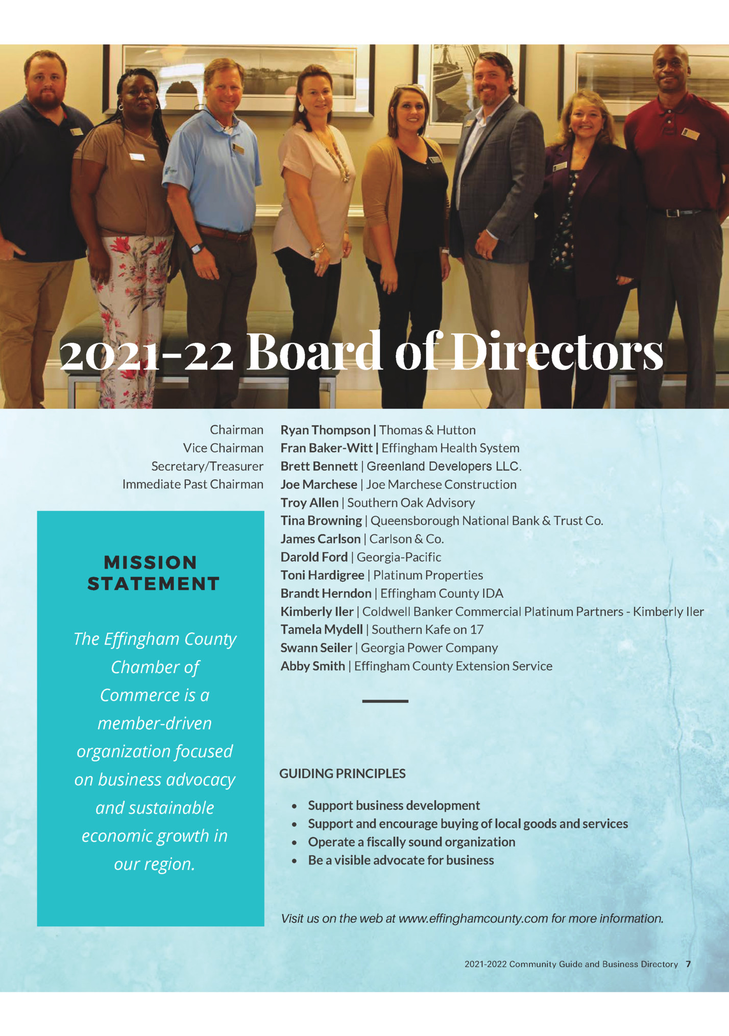 2021-22 Board of Directors