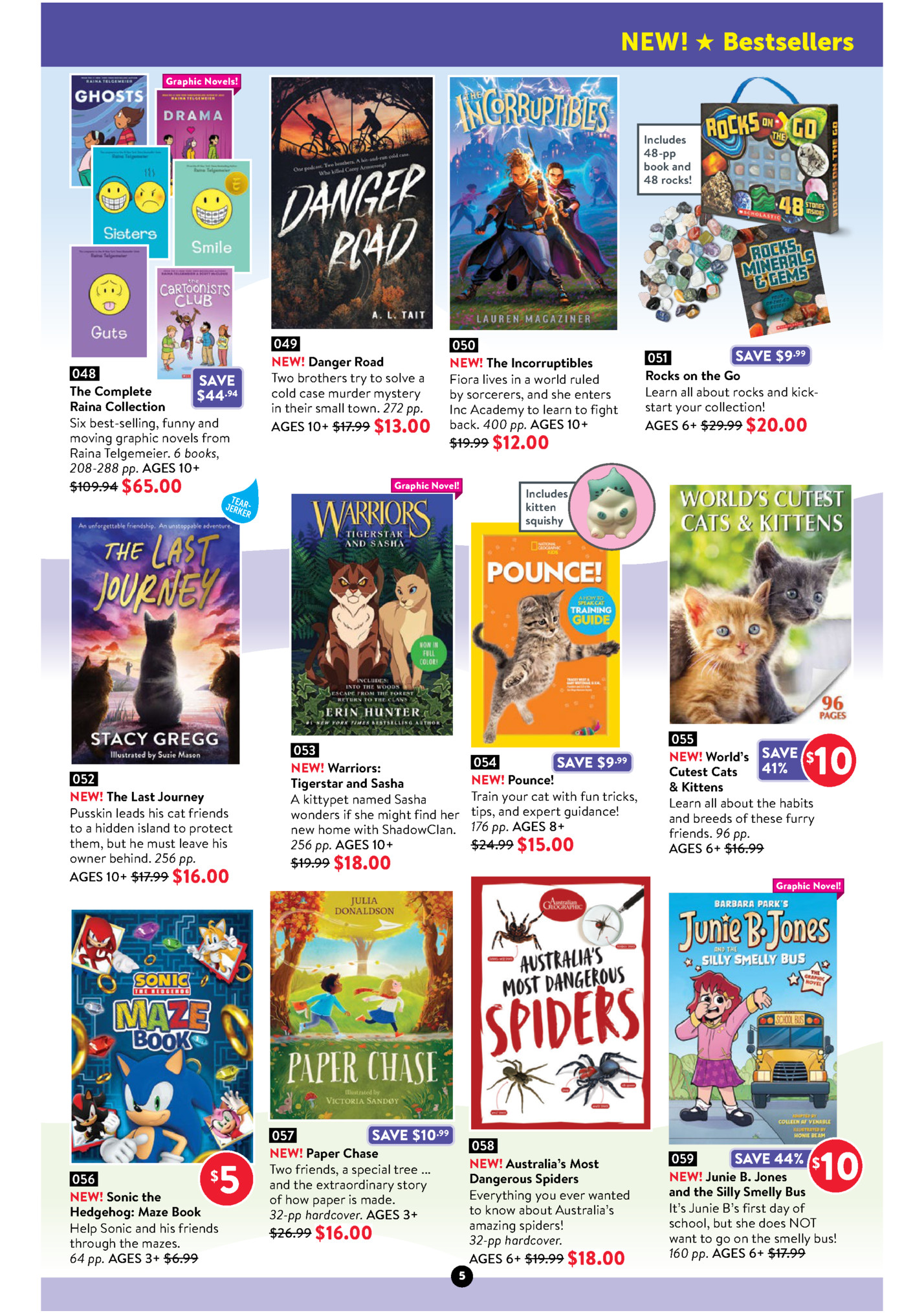 NEW! ★ Bestsellers