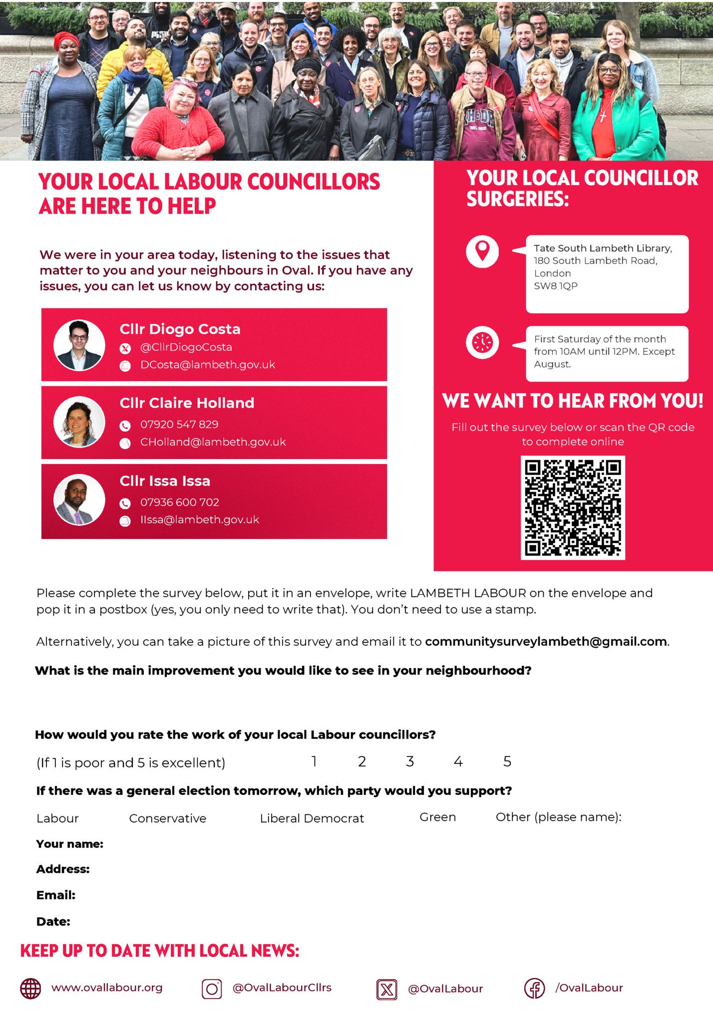 YOUR LOCAL COUNCILLOR