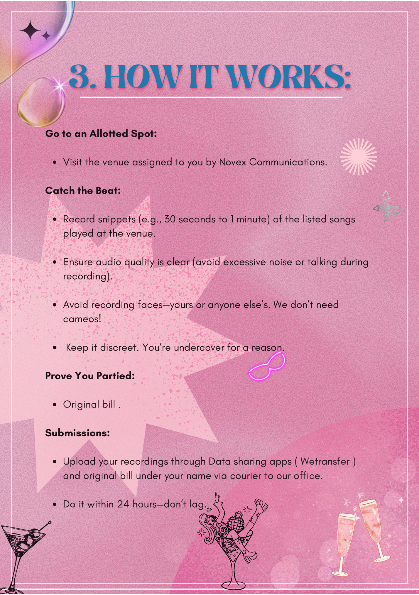 Go to an Allotted Spot: