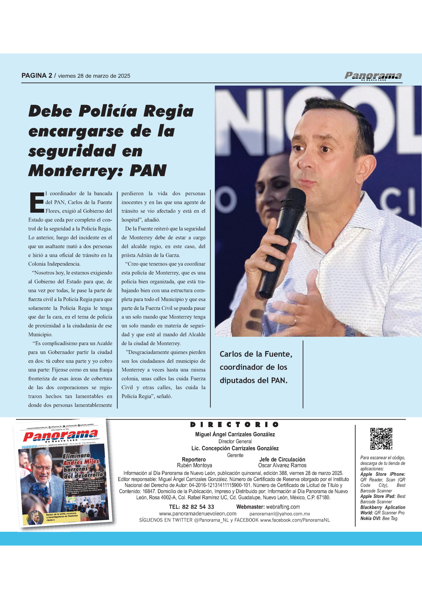 PAGINA 2 / viernes 28 de marzo de 2025