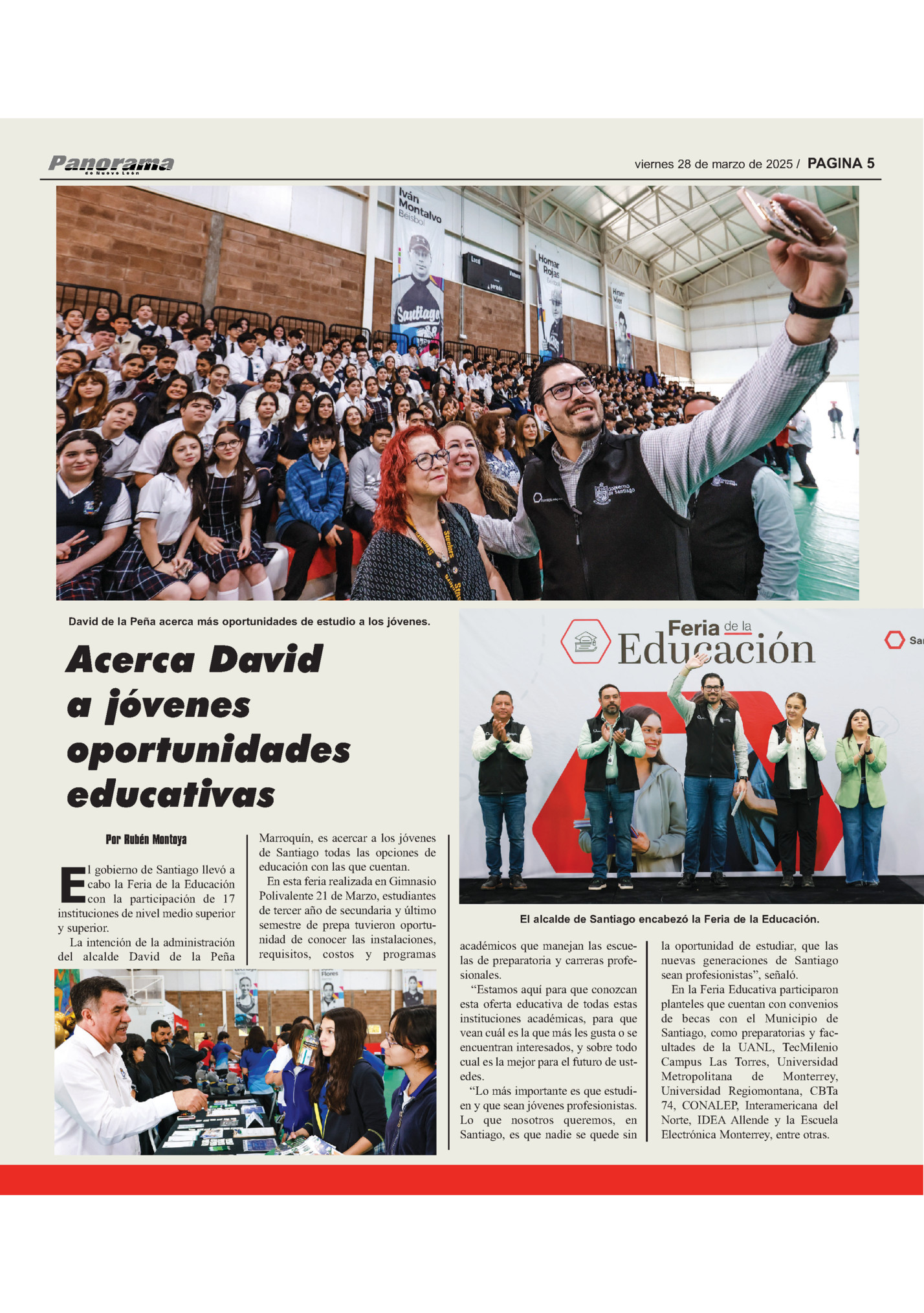 viernes 28 de marzo de 2025 / PAGINA 5