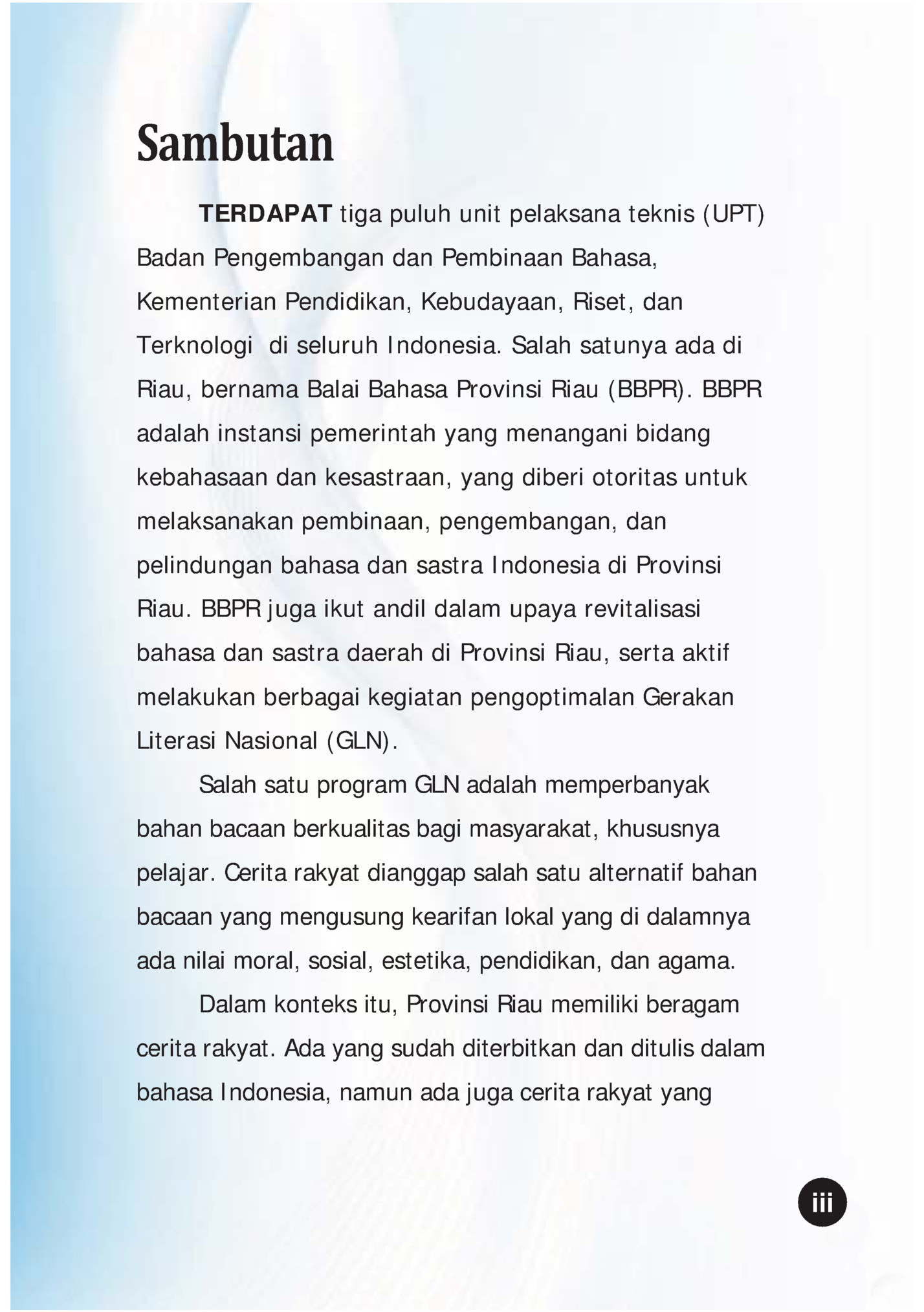 Sambutan