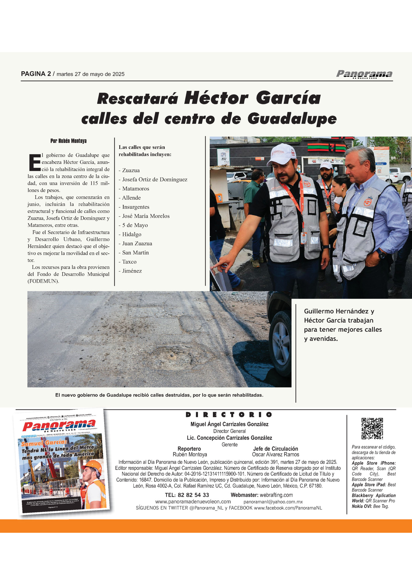 PAGINA 2 / martes 27 de mayo de 2025