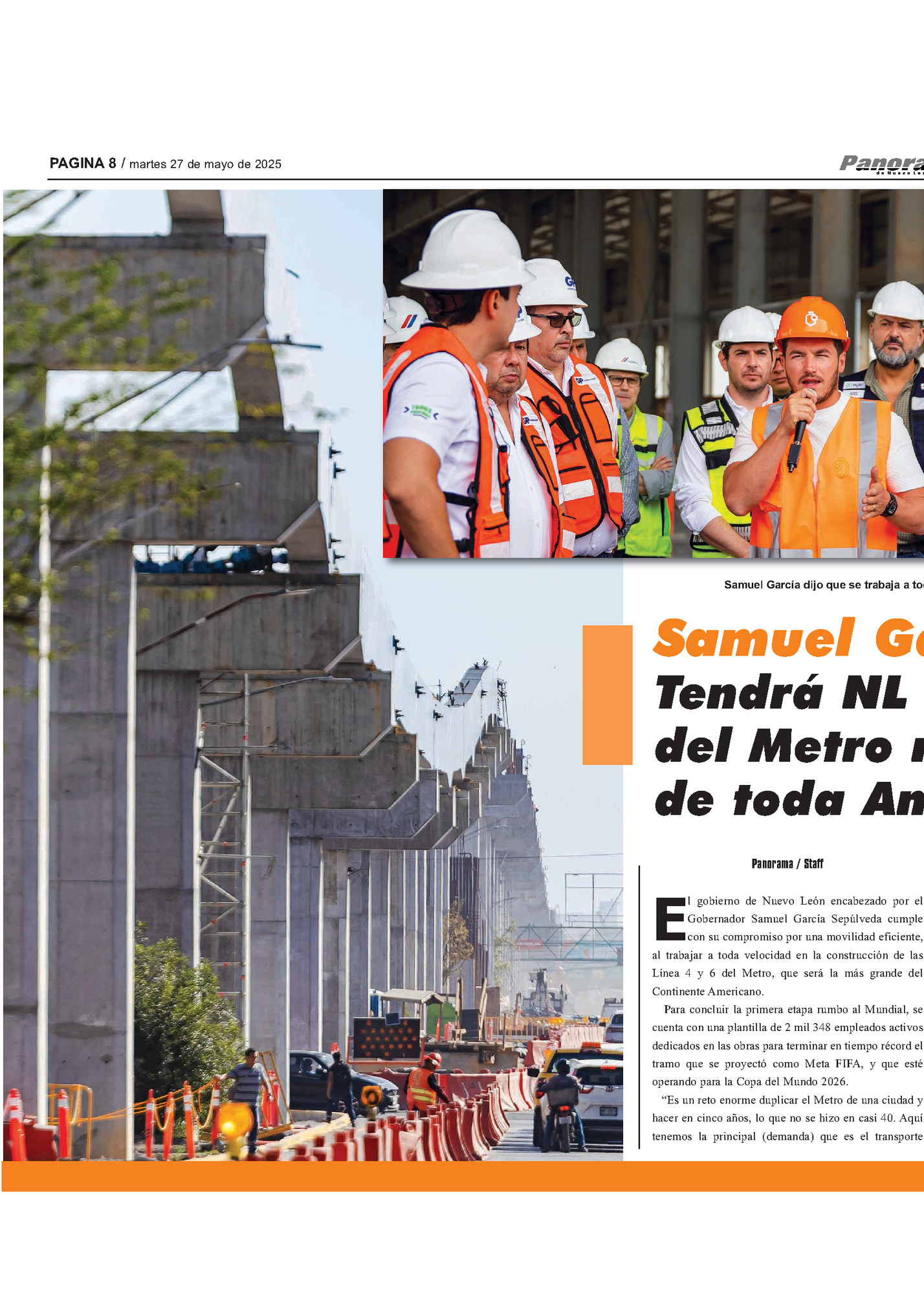 PAGINA 8 / martes 27 de mayo de 2025