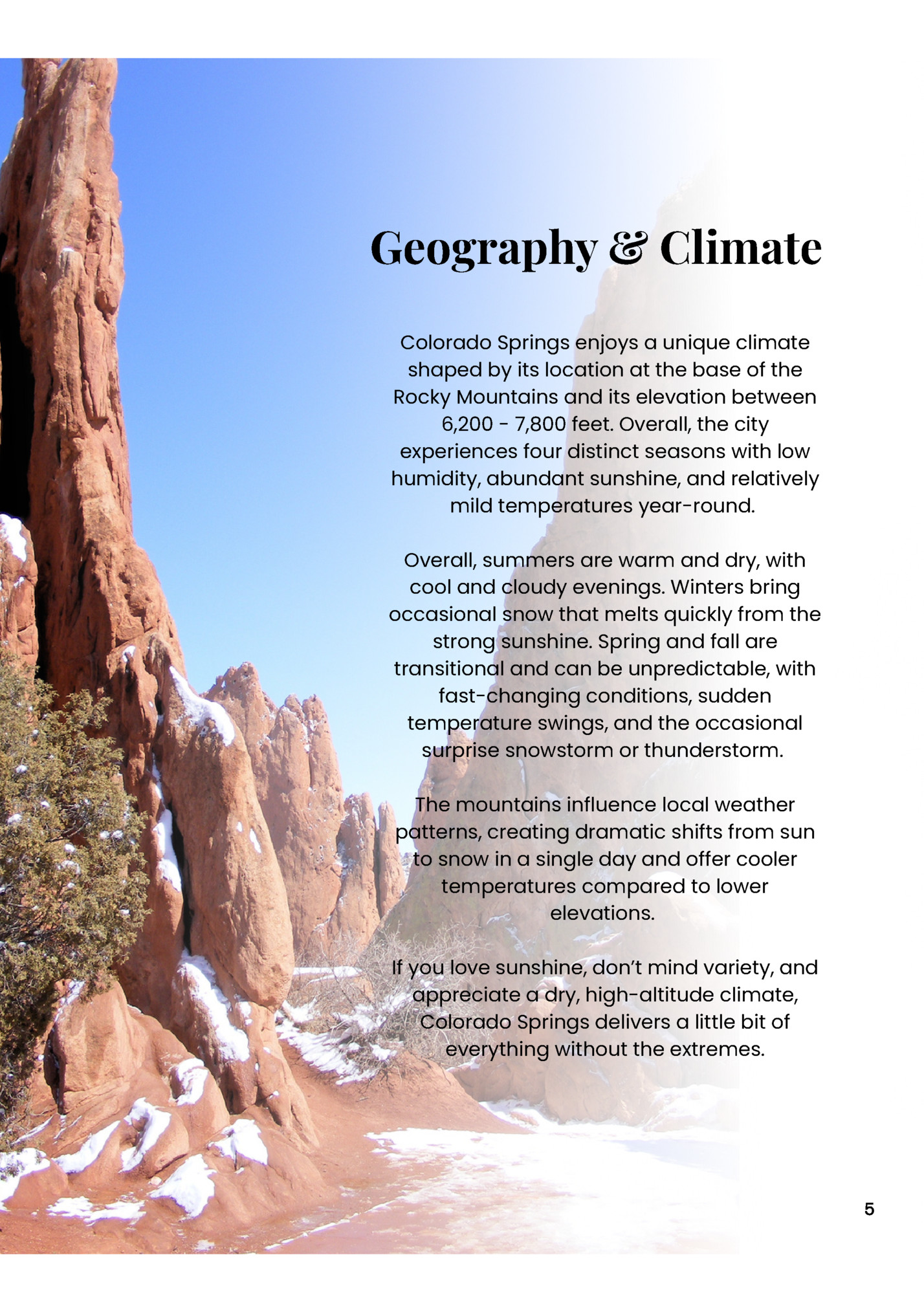 Geography & Climate