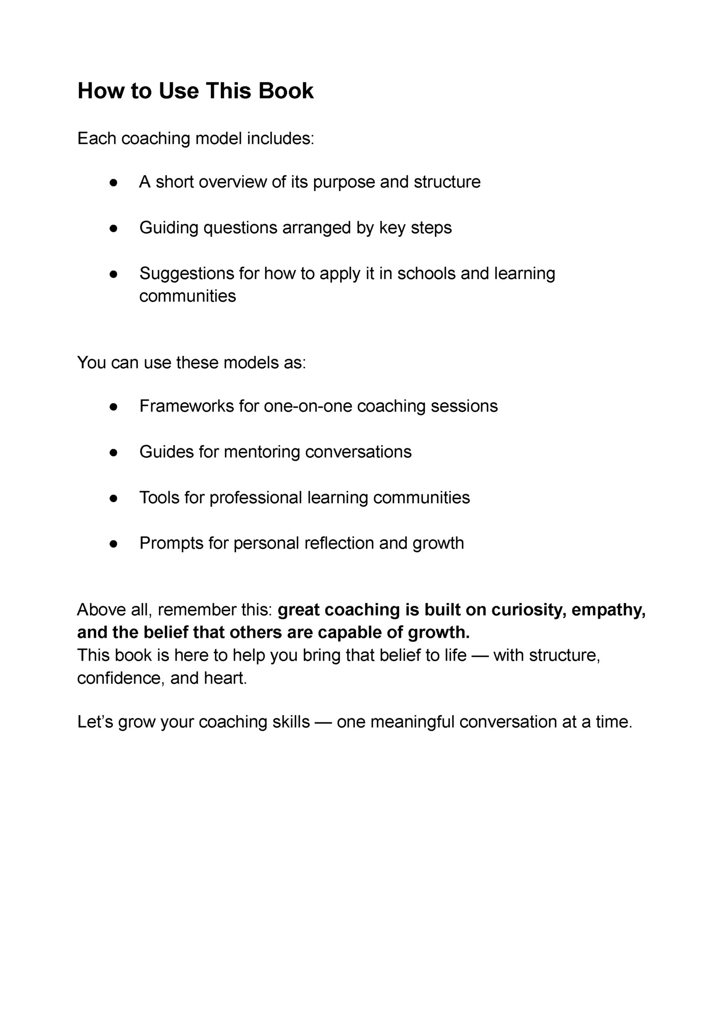 How to Use This Book