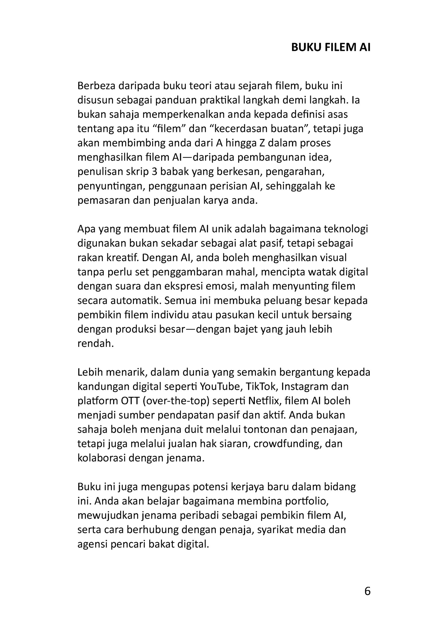 BUKU FILEM AI