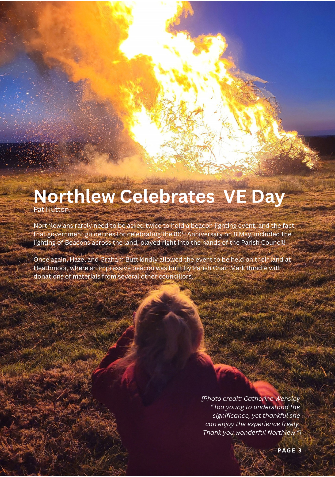 Northlew Celebrates VE Day