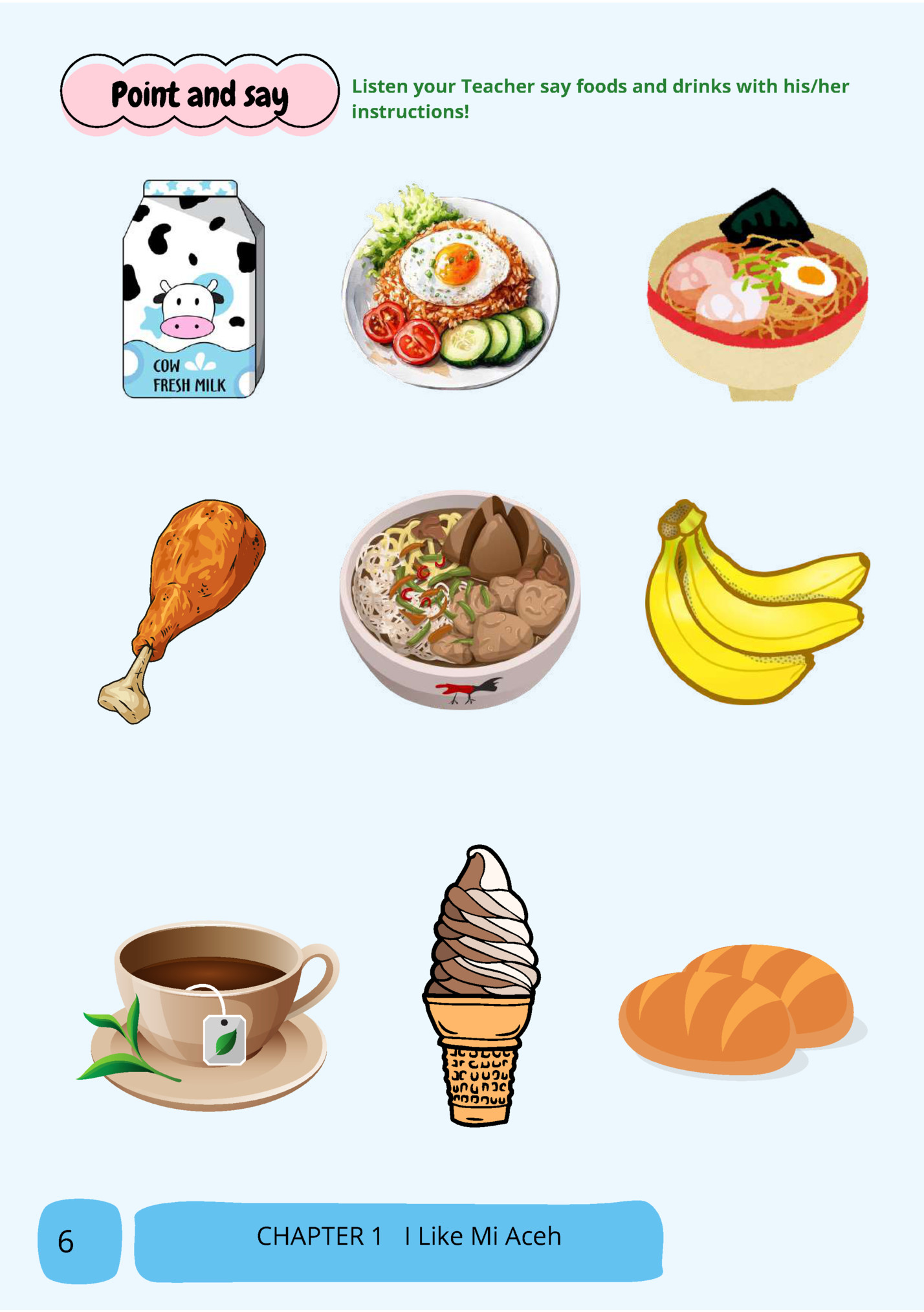 Point and say Point and say