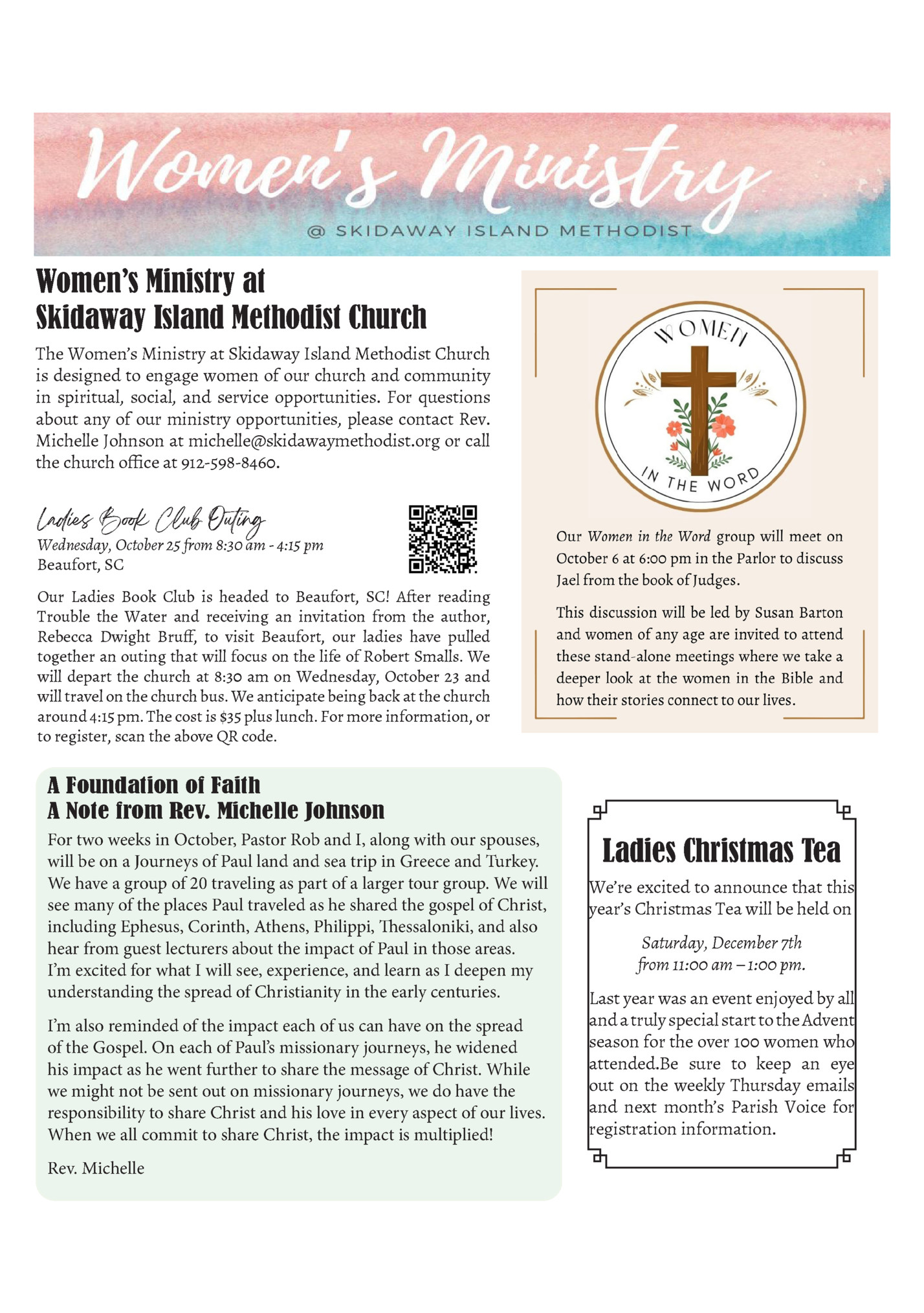 Women’s Ministry at