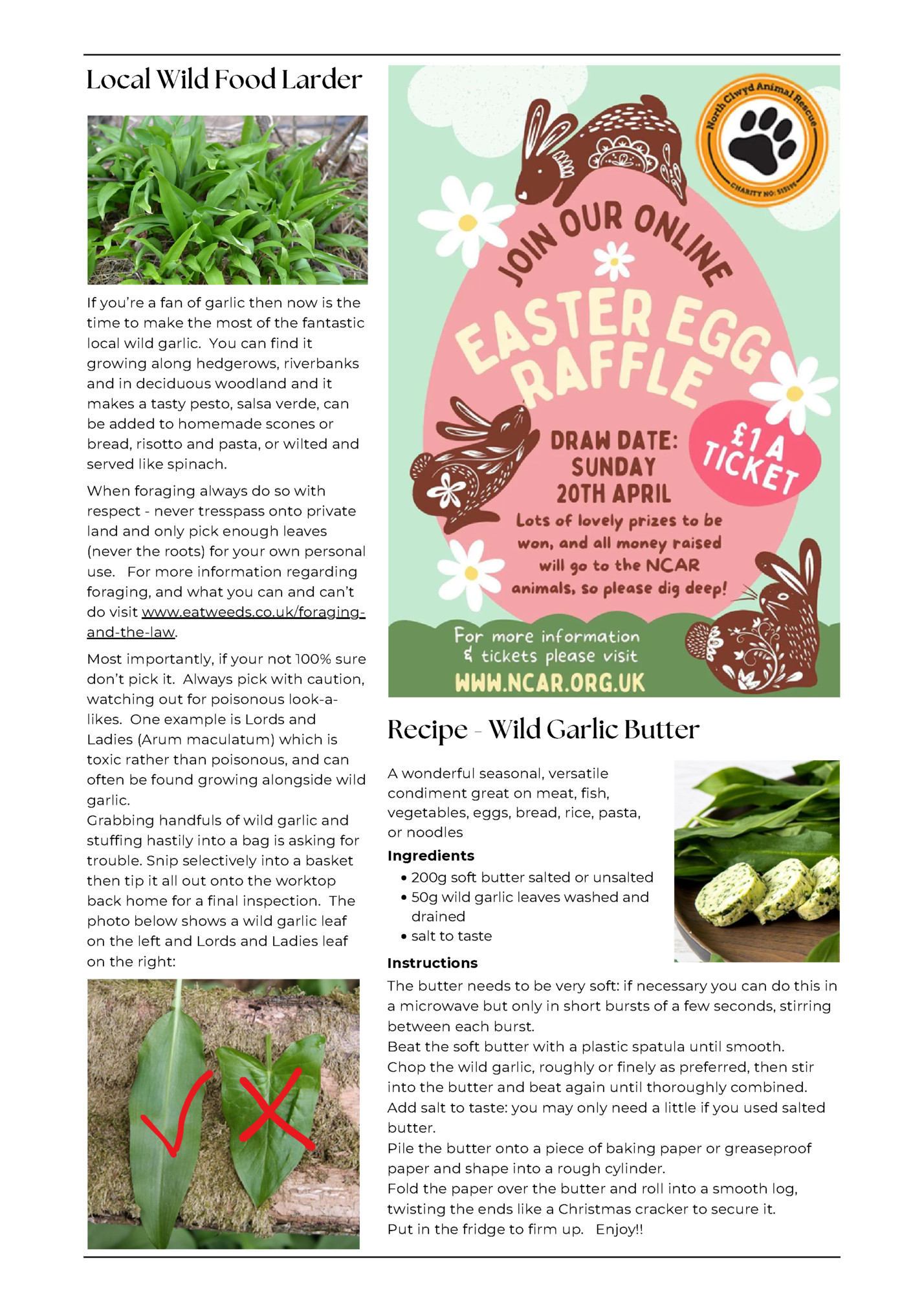 Local Wild Food Larder