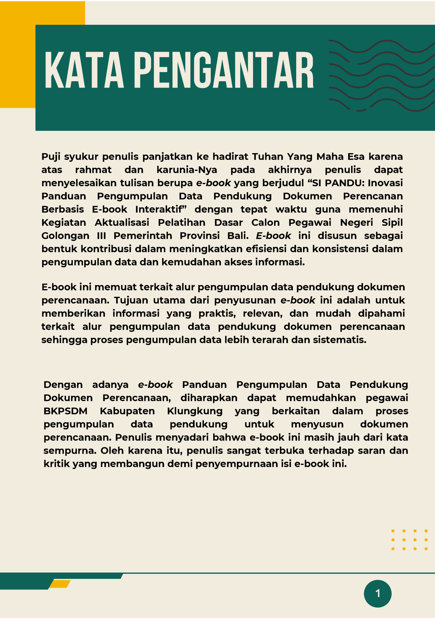kata pengantar