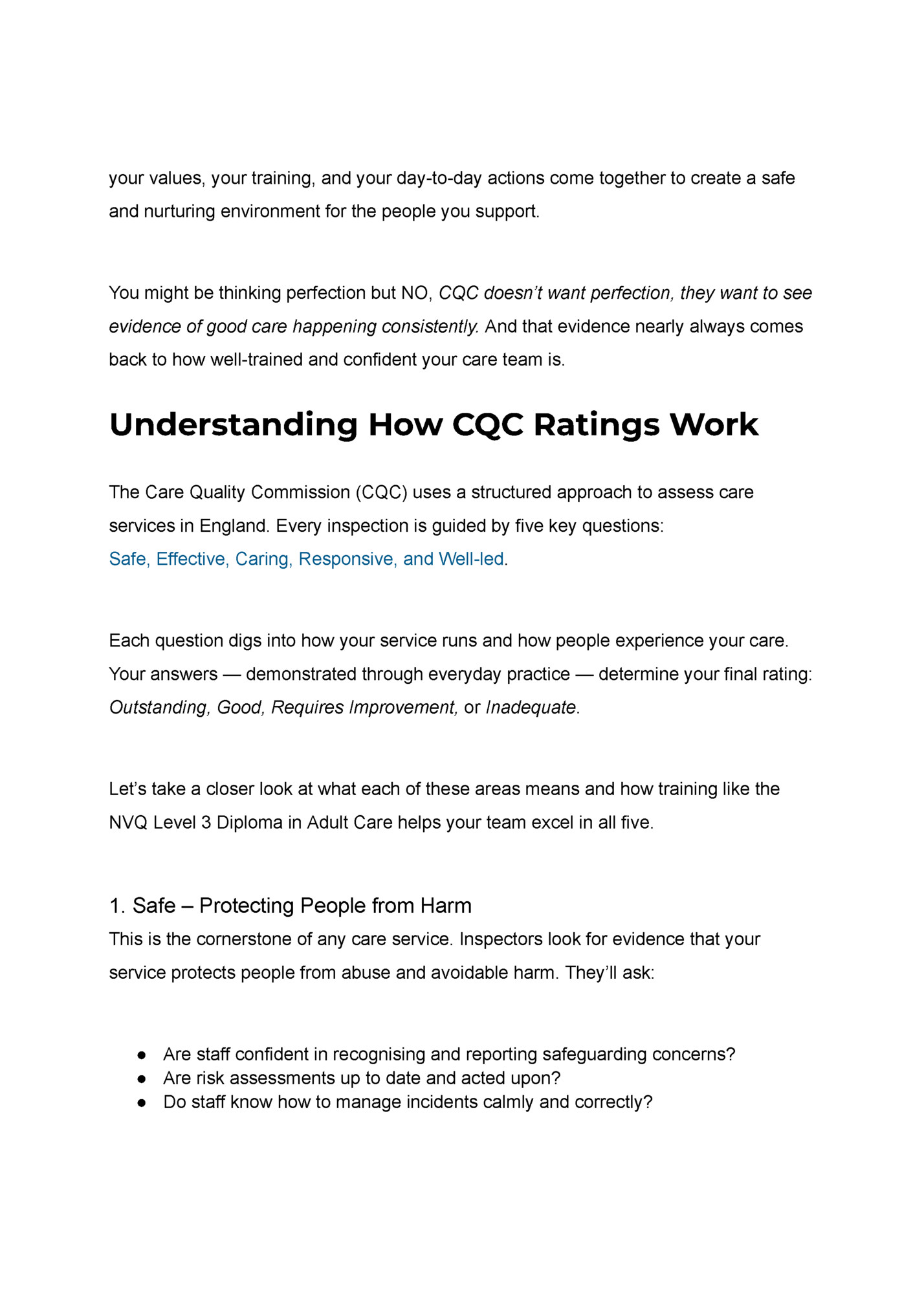 your values, your training, and your day-to-day actions come together to create a safe your values, your training, and your day-to-day actions come together to create a safe