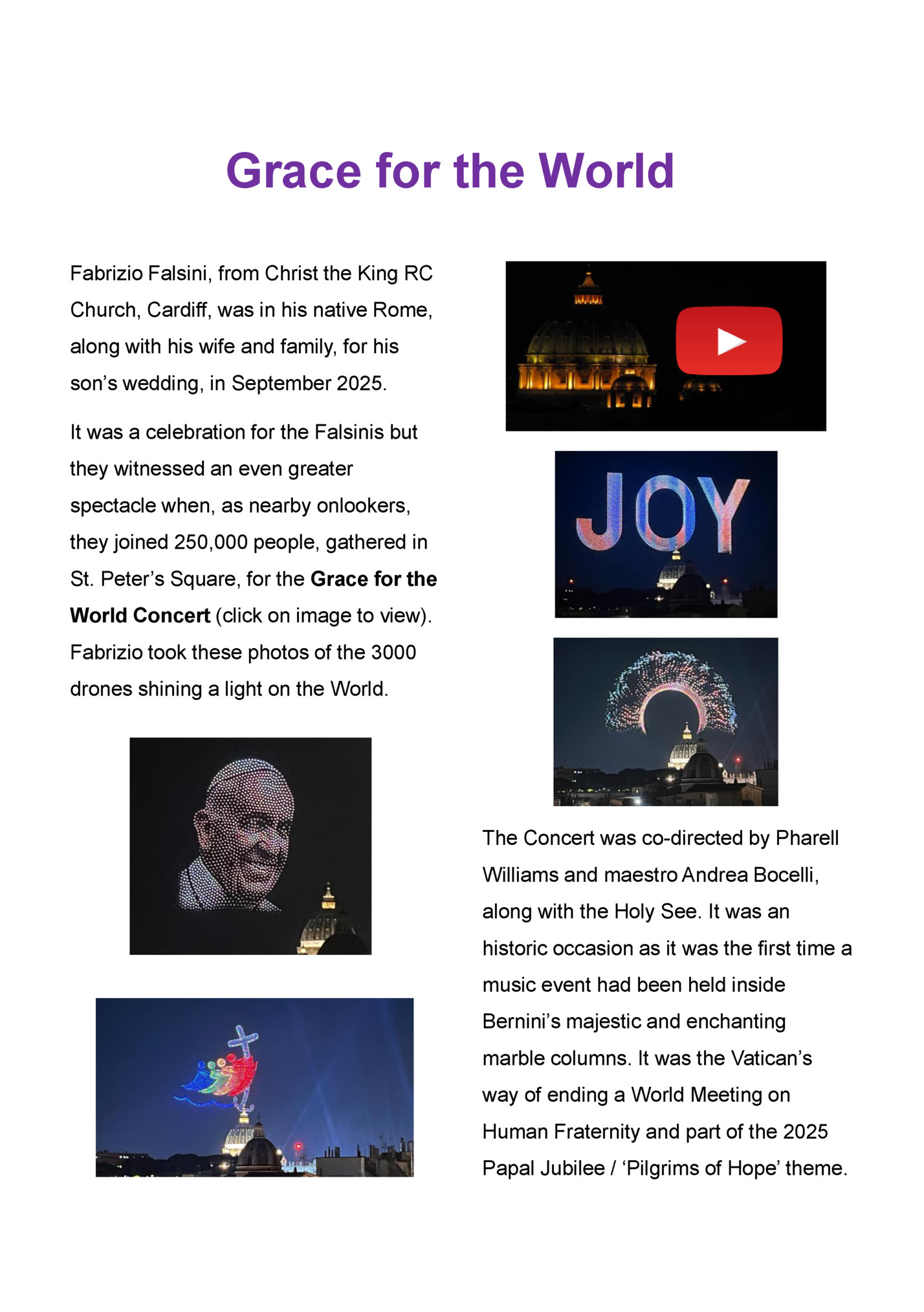 Grace for the World Grace for the World