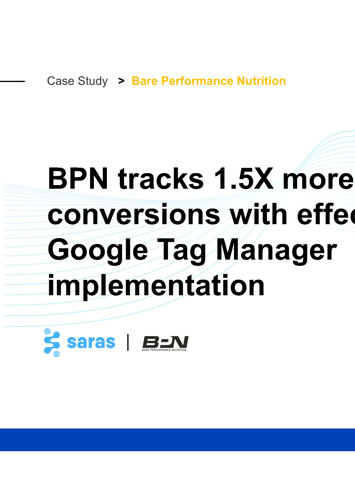 Case Study > Bare Performance Nutrition