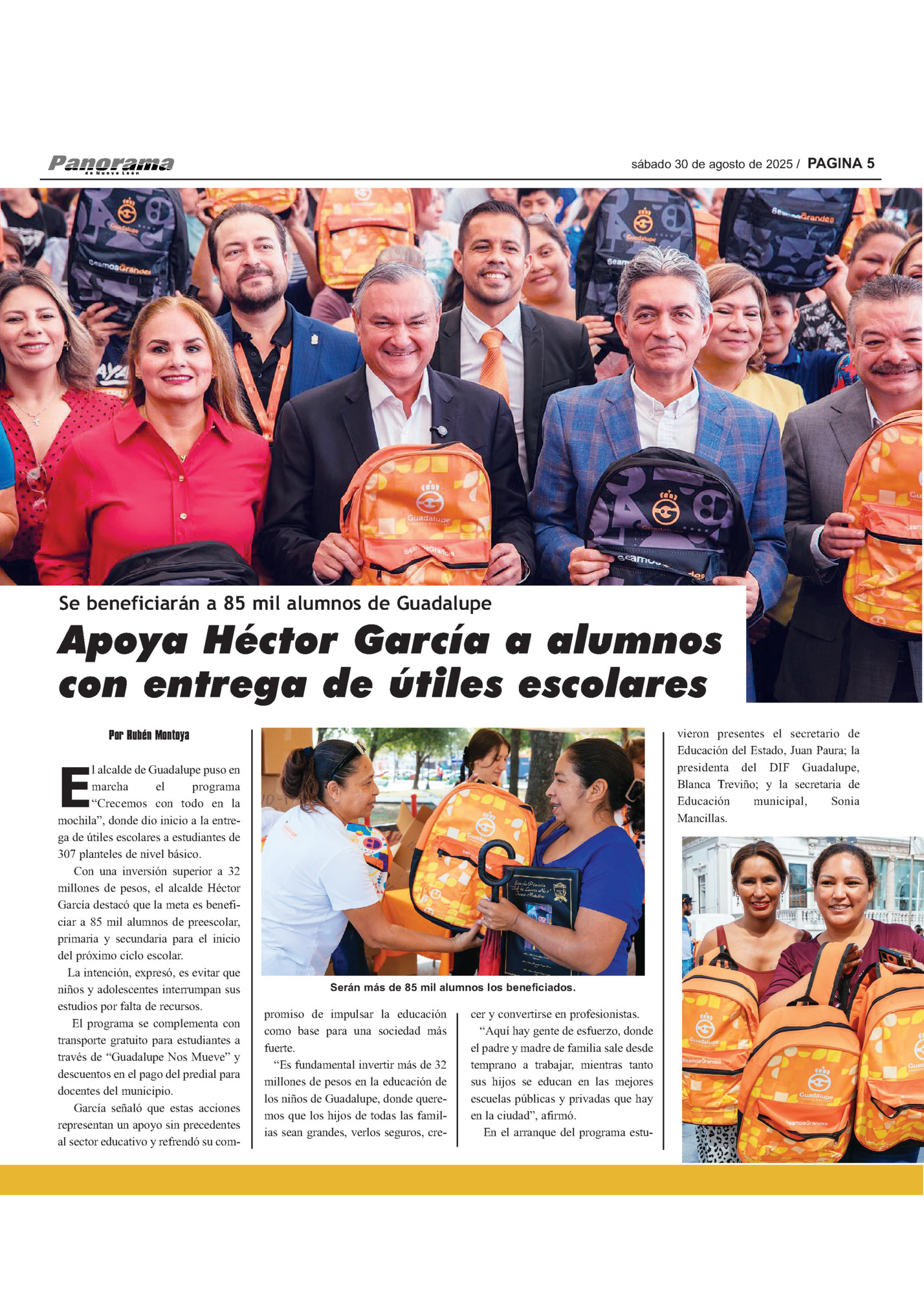 sábado 30 de agosto de 2025 / PAGINA 5 sábado 30 de agosto de 2025 / PAGINA 5