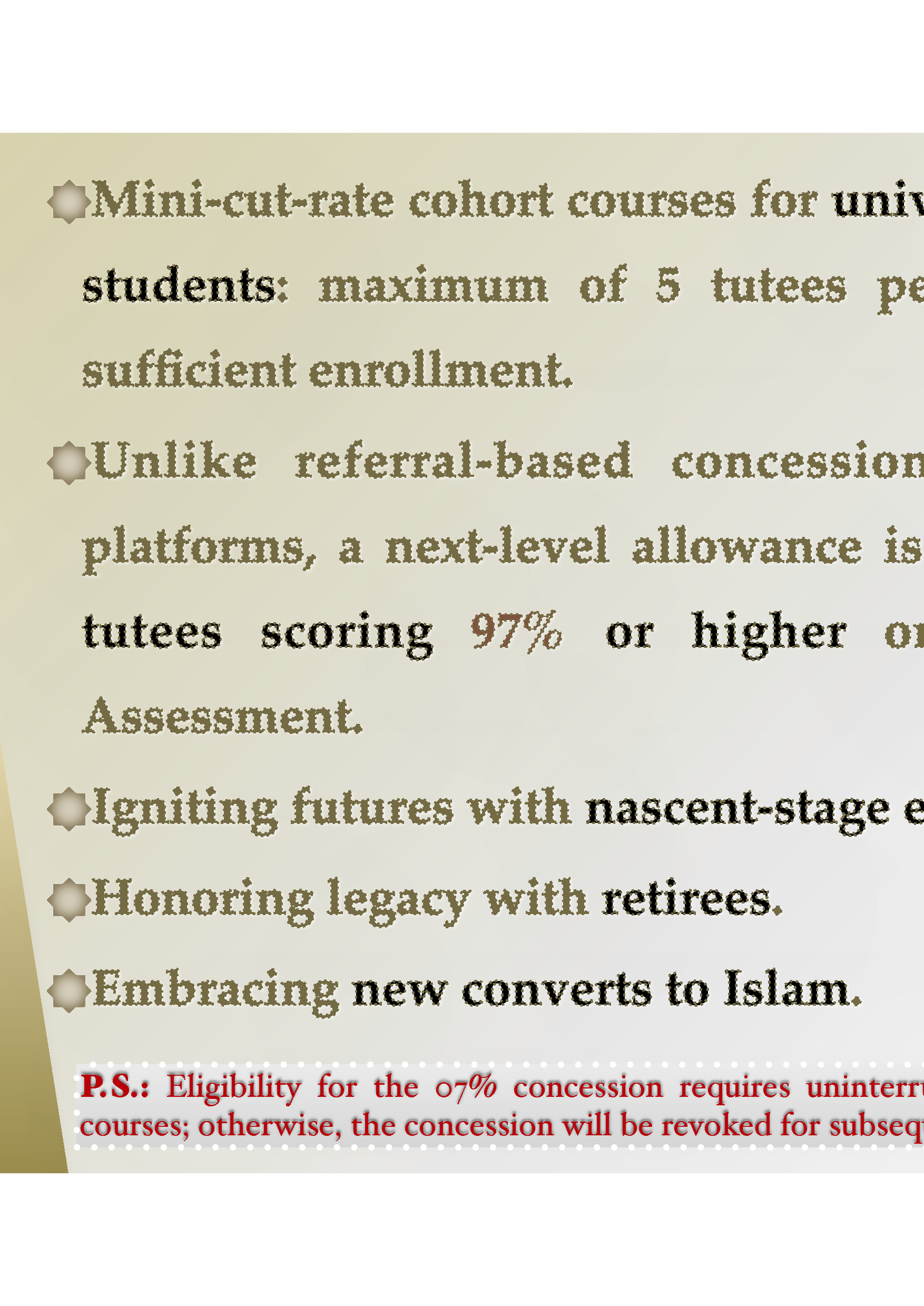 Mini-cut-rate cohort courses for university-level Arabic L2