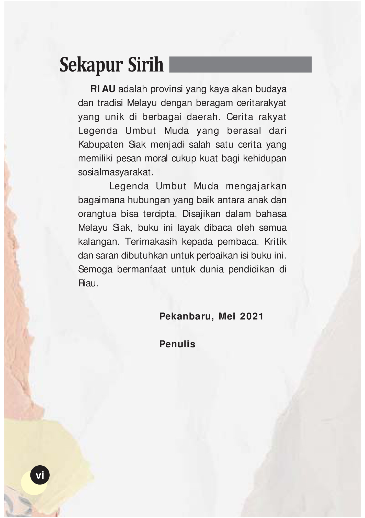 Sekapur Sirih