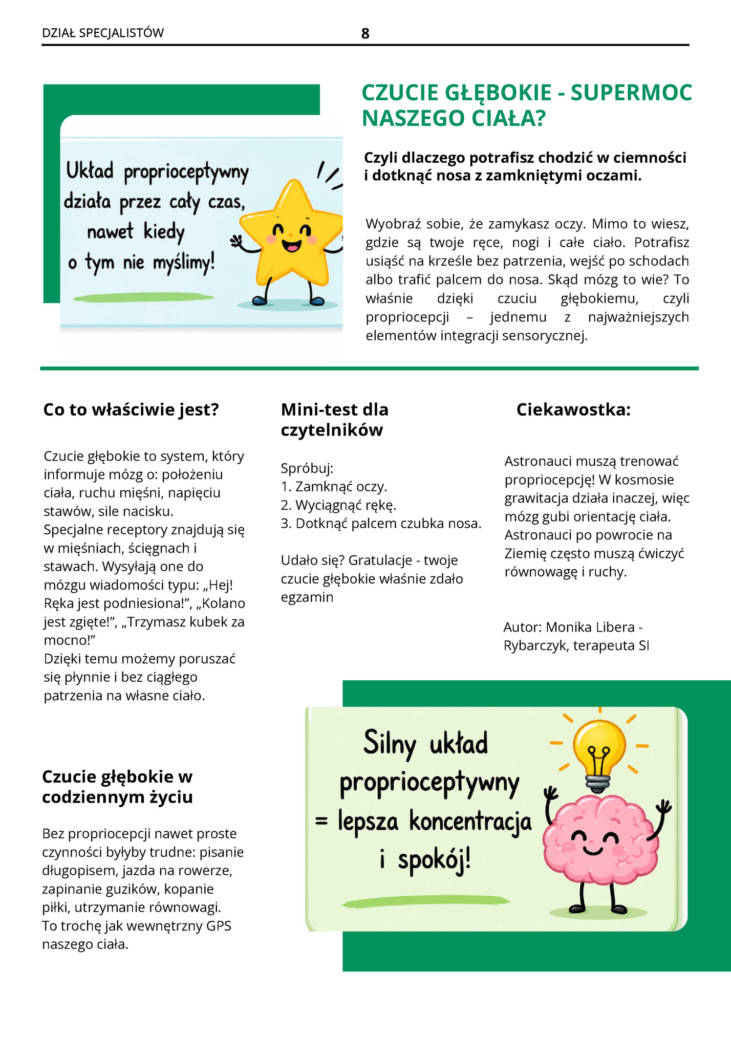 DZIAŁ SPECJALISTÓW DZIAŁ SPECJALISTÓW