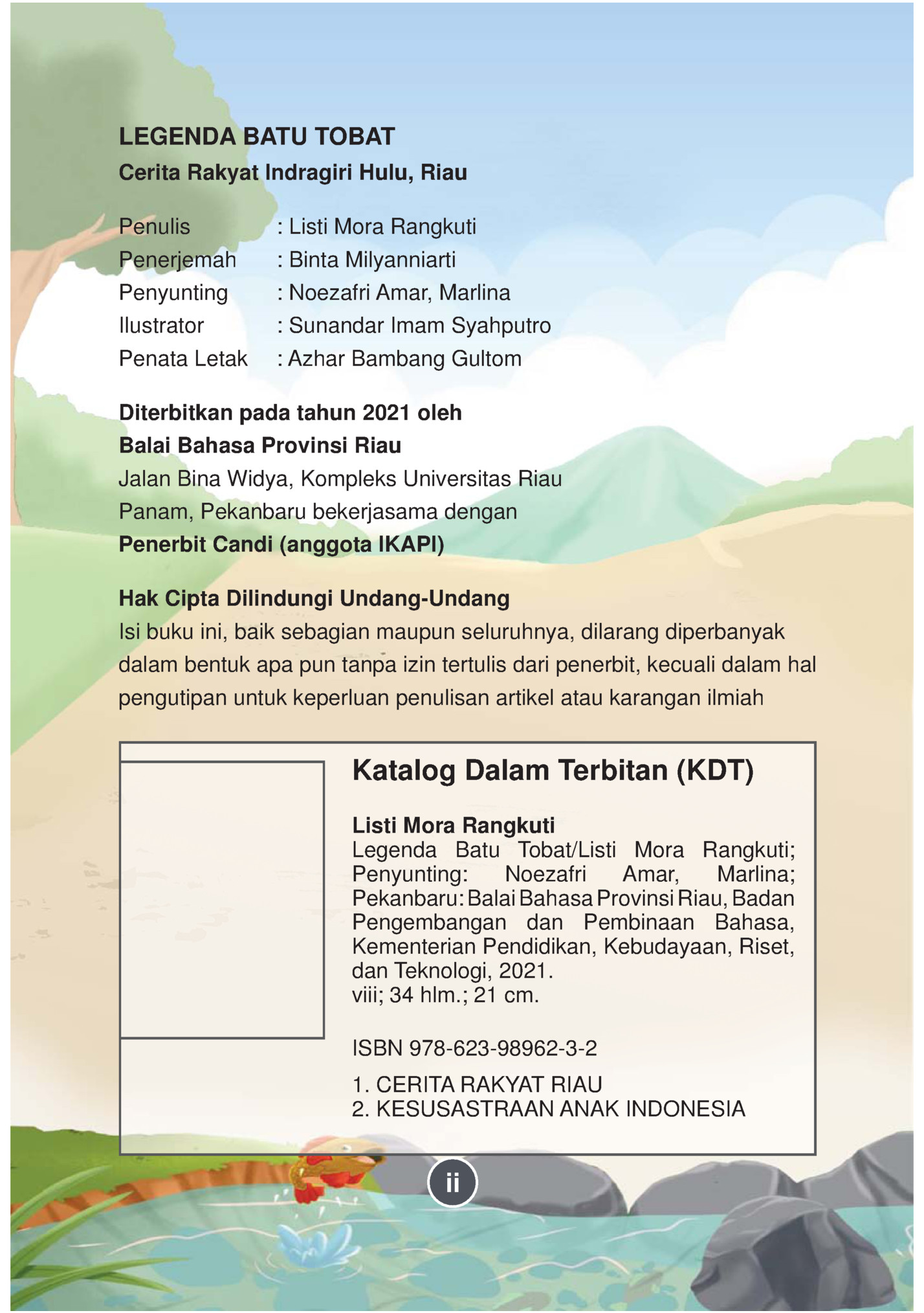 LEGENDA BATU TOBAT