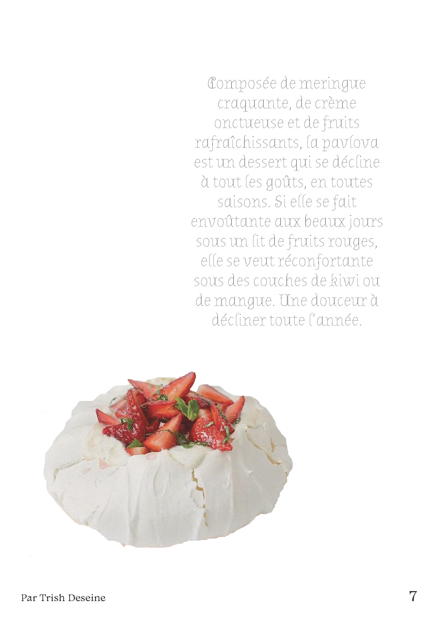 Composée de meringue