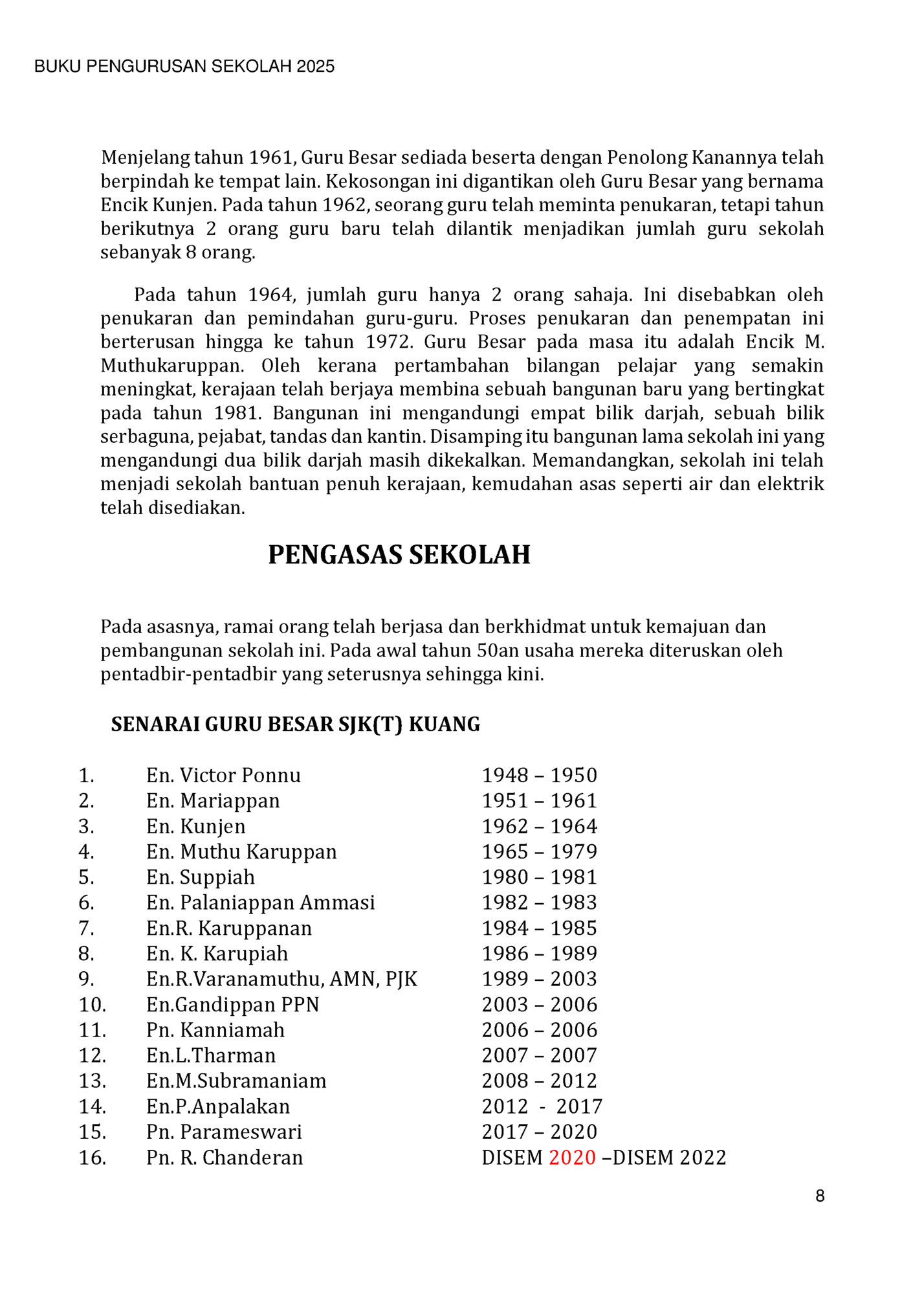 BUKU PENGURUSAN SEKOLAH 2025
