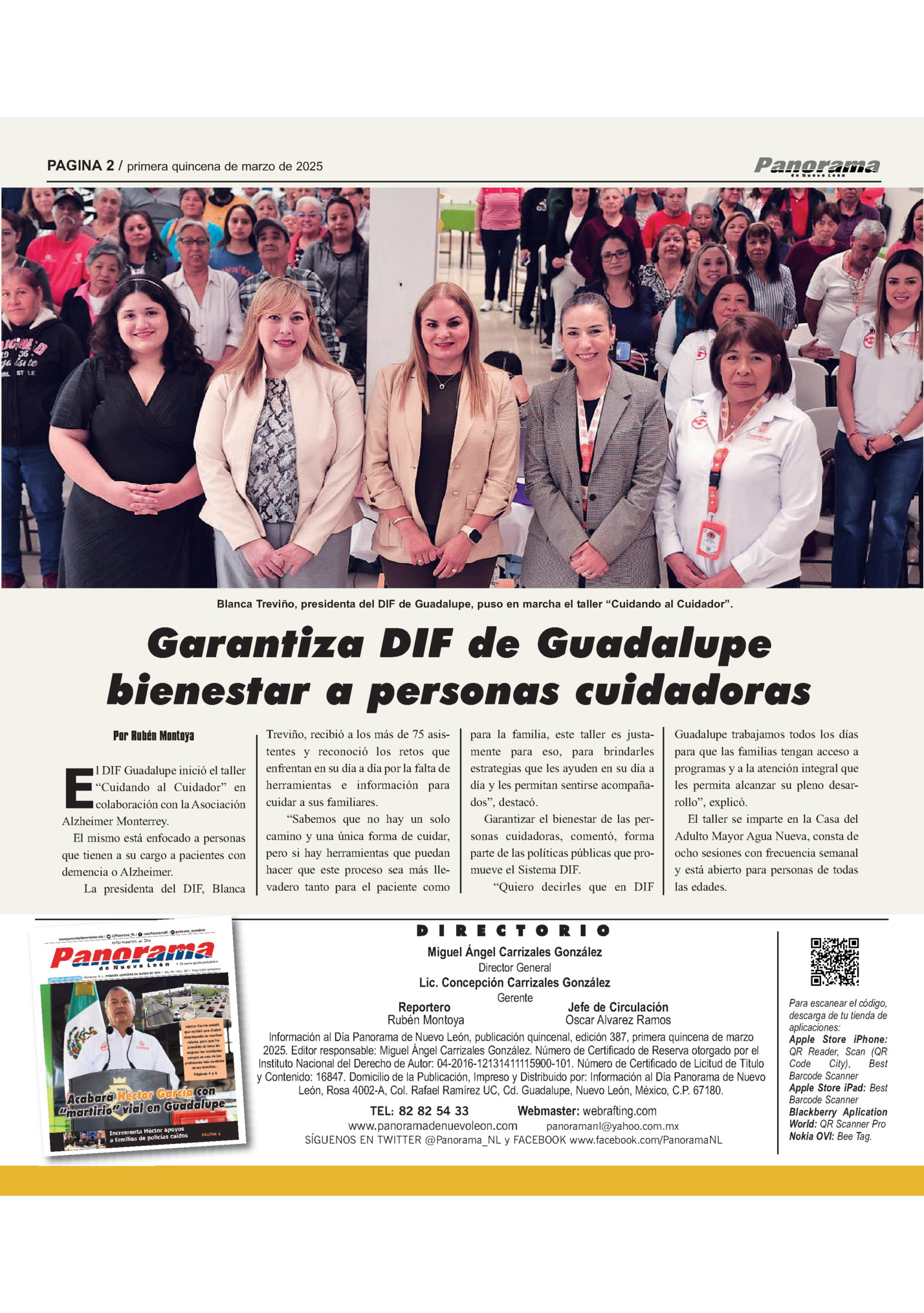 PAGINA 2 / primera quincena de marzo de 2025