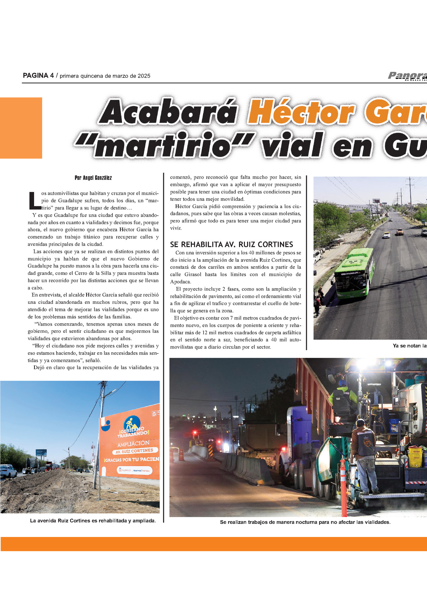 PAGINA 4 / primera quincena de marzo de 2025