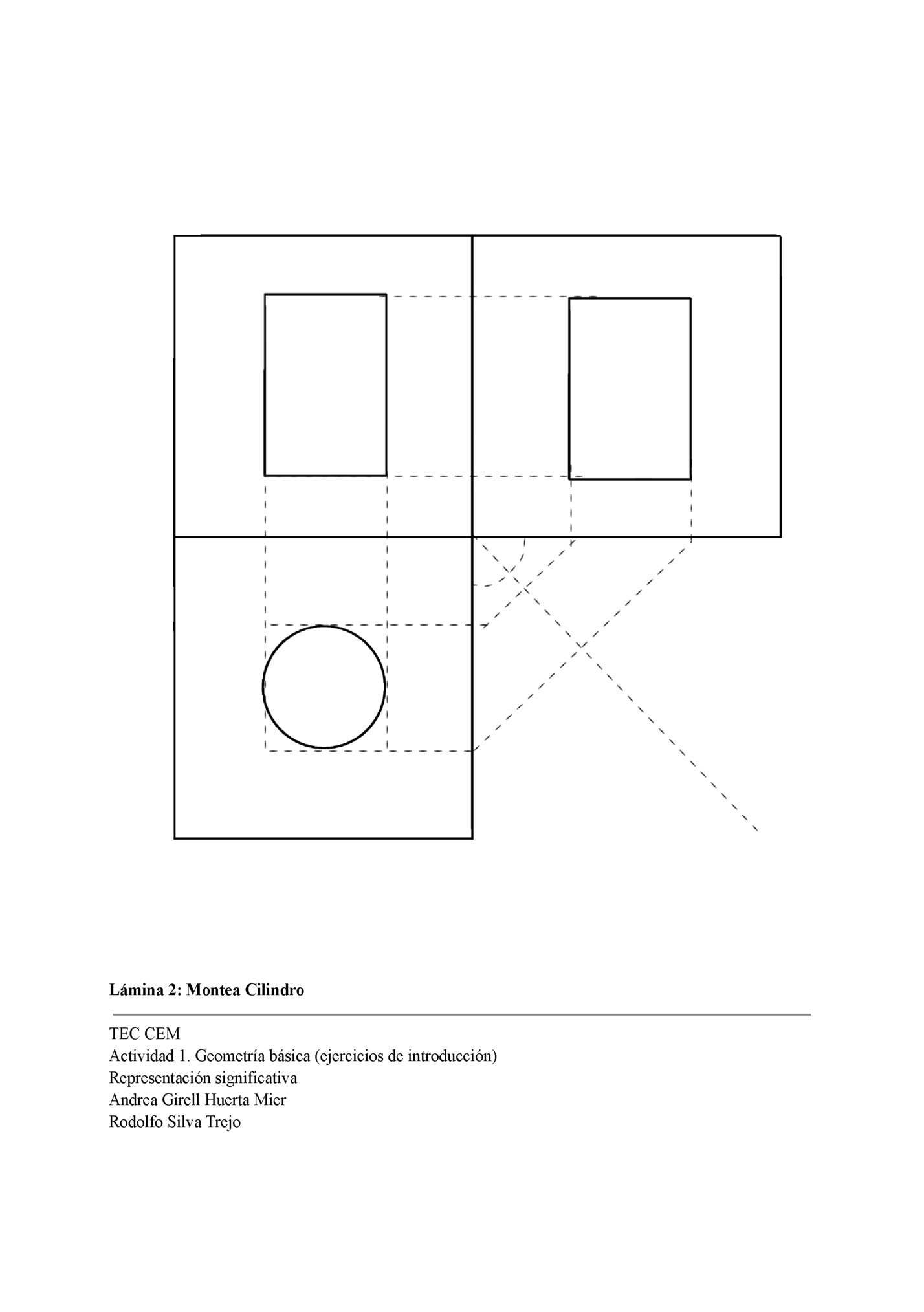 Lámina 2: Montea Cilindro