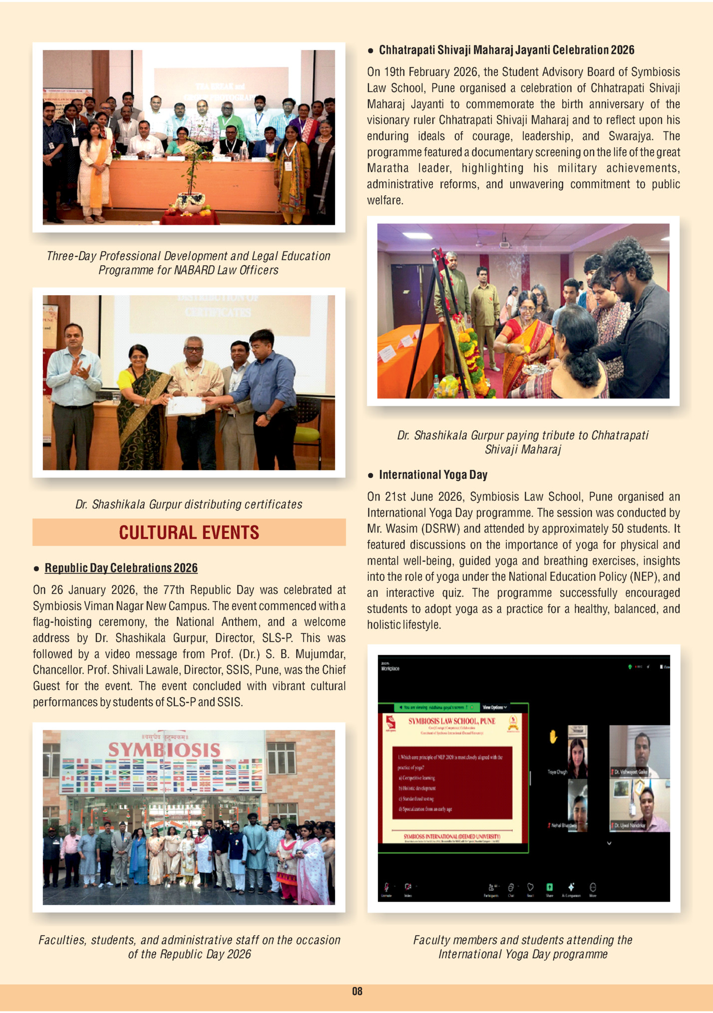 ● Chhatrapati Shivaji Maharaj Jayanti Celebration 2026