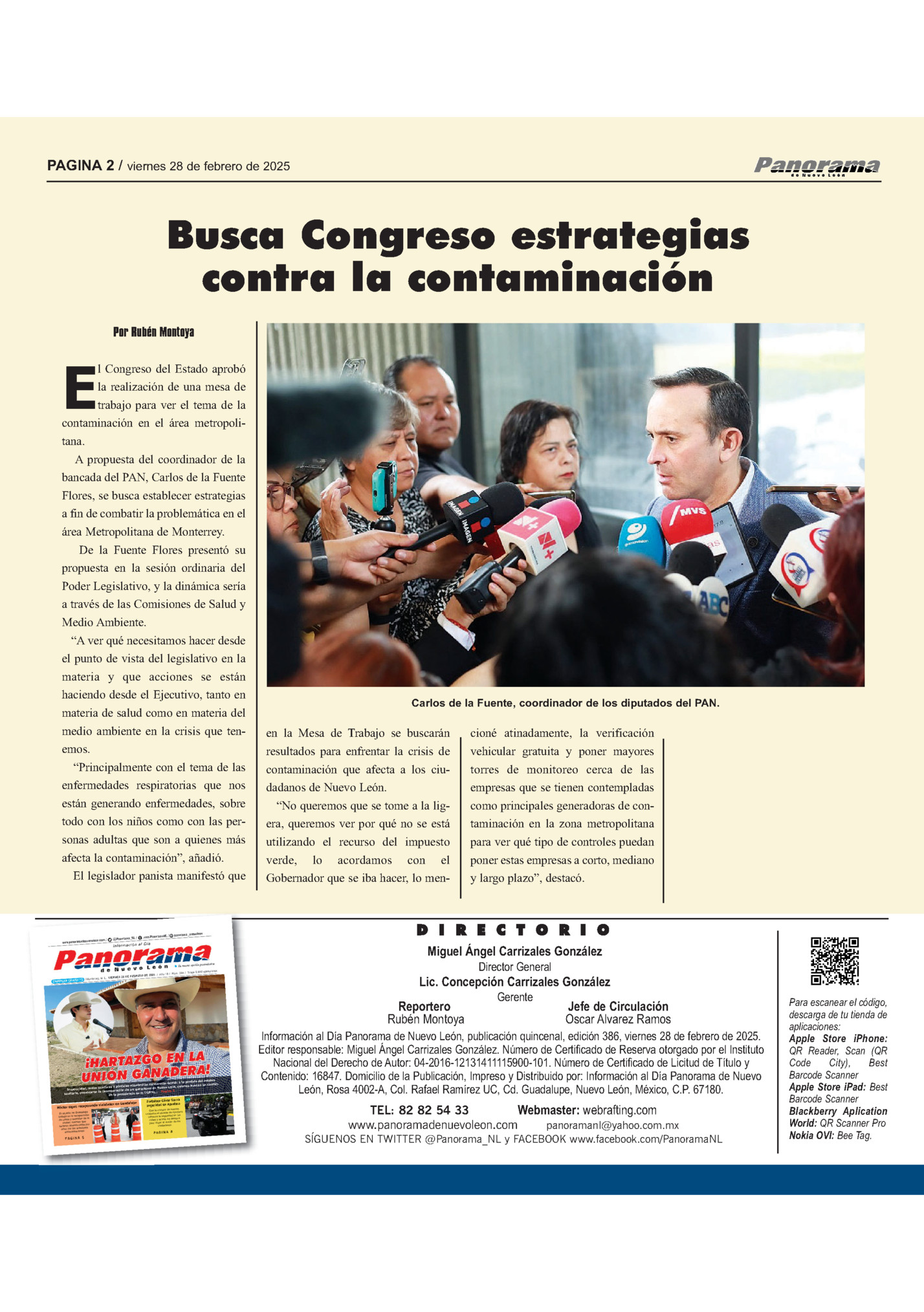 PAGINA 2 / viernes 28 de febrero de 2025
