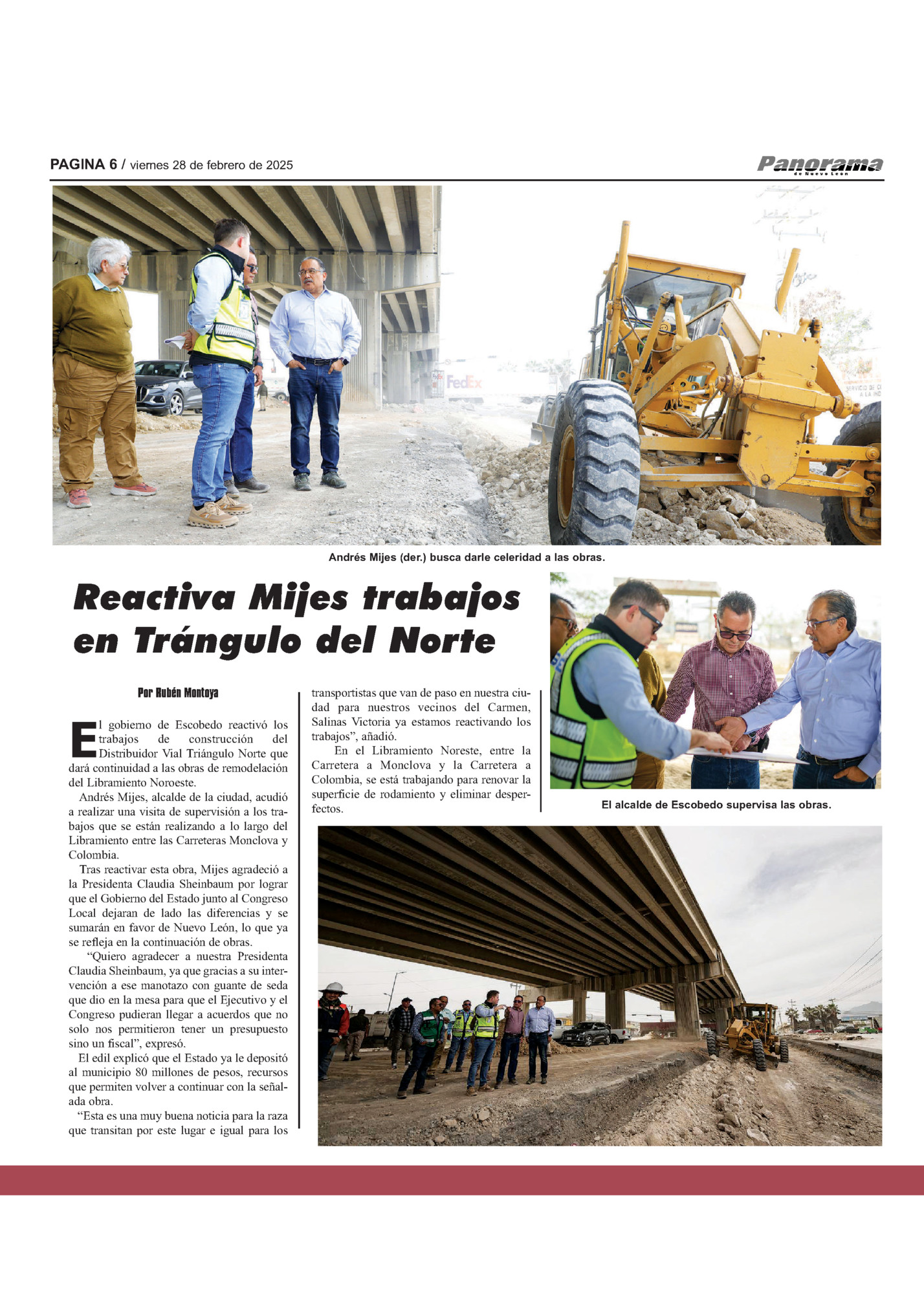 PAGINA 6 / viernes 28 de febrero de 2025