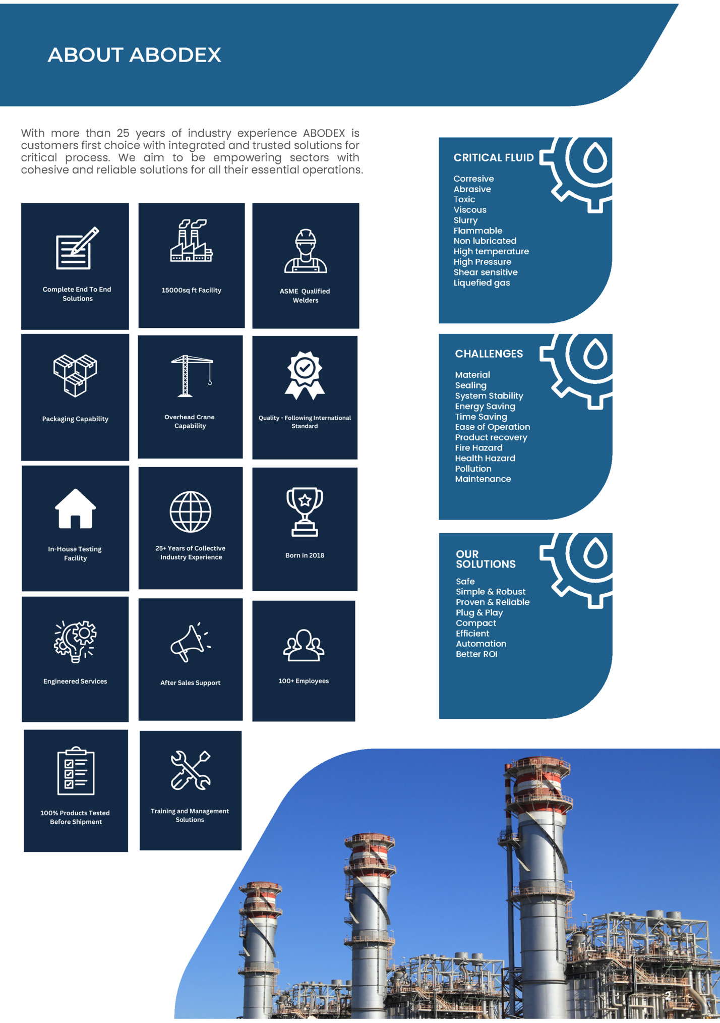 ABOUT ABODEX ABOUT ABODEX