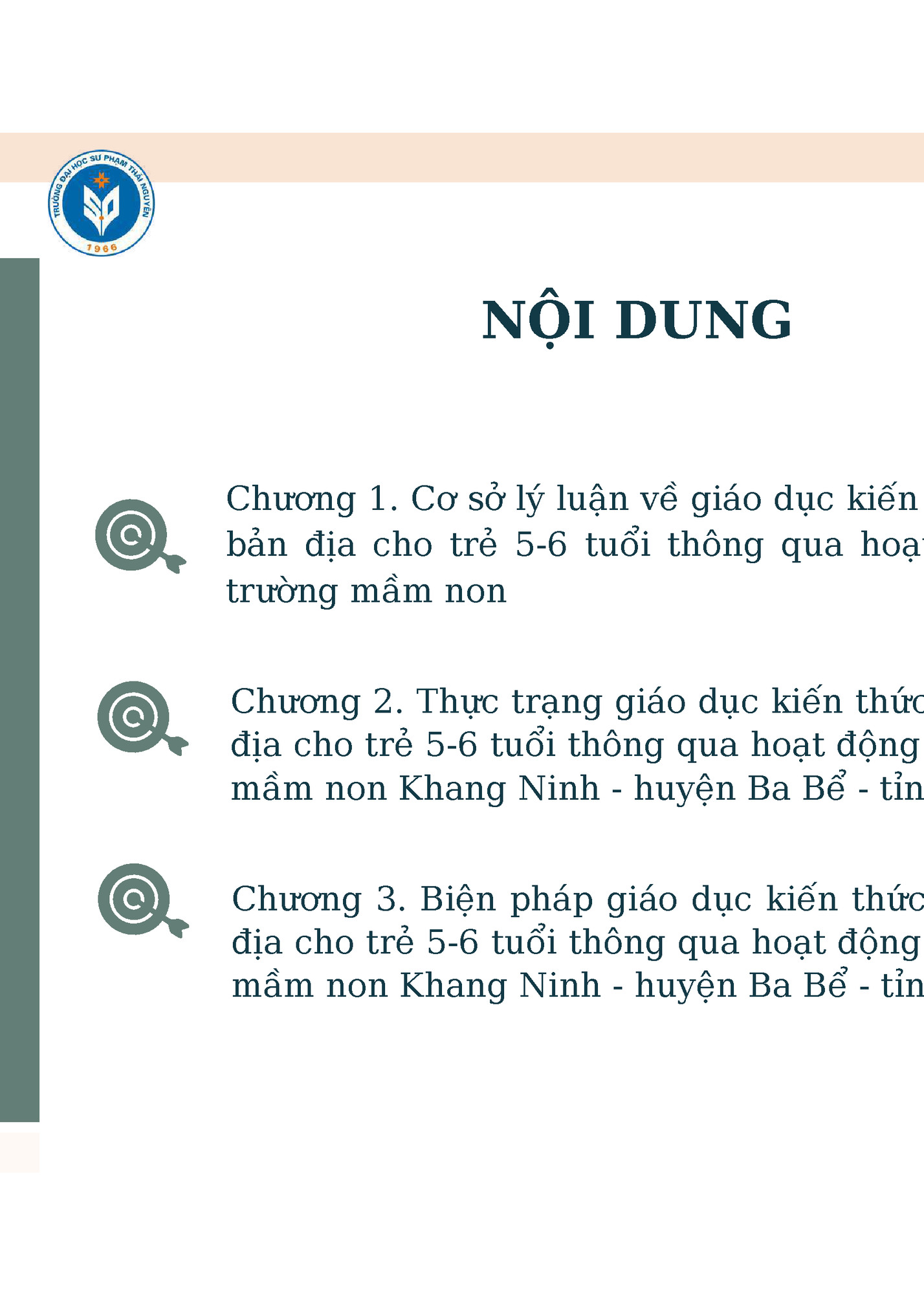 NỘI DUNG