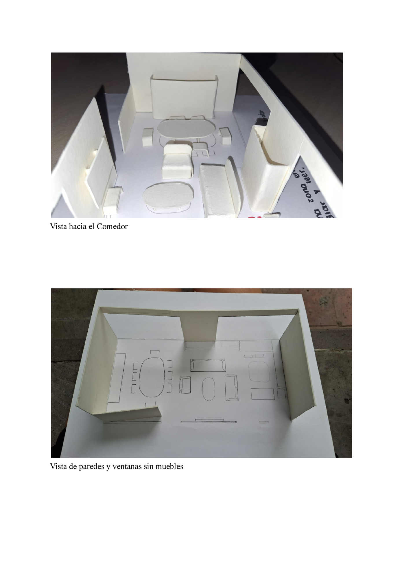 Vista hacia el Comedor