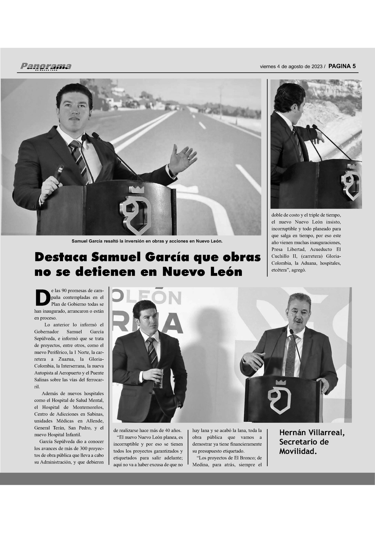 viernes 4 de agosto de 2023 / PAGINA 5