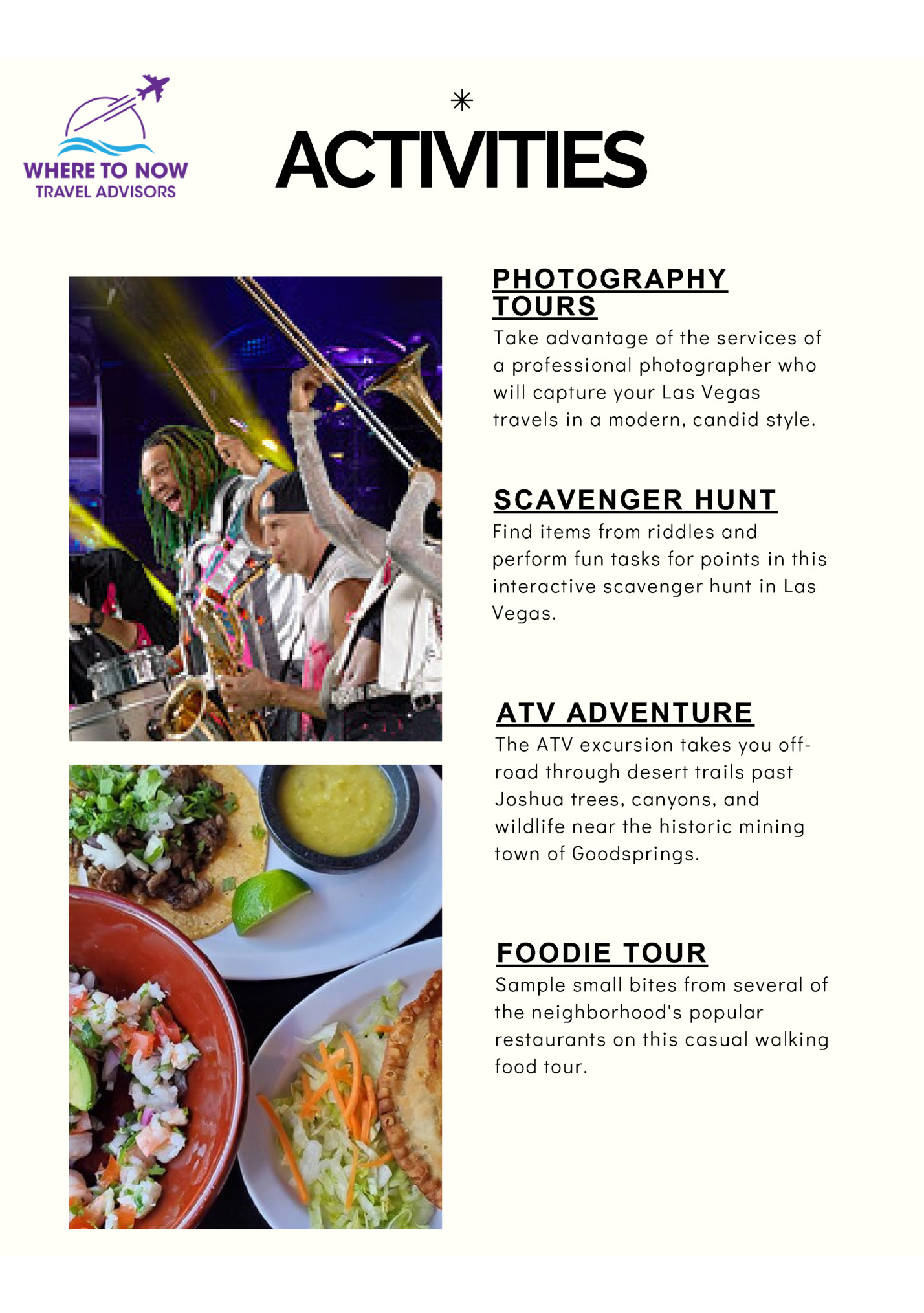 ACTIVITIES ACTIVITIES