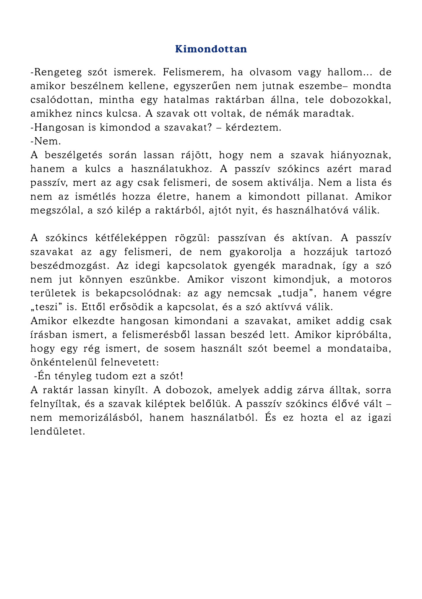 Kimondottan Kimondottan