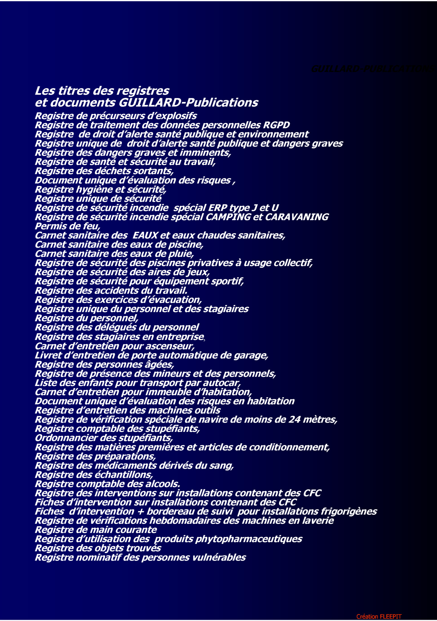 GUILLARD-PUBLICATIONS
