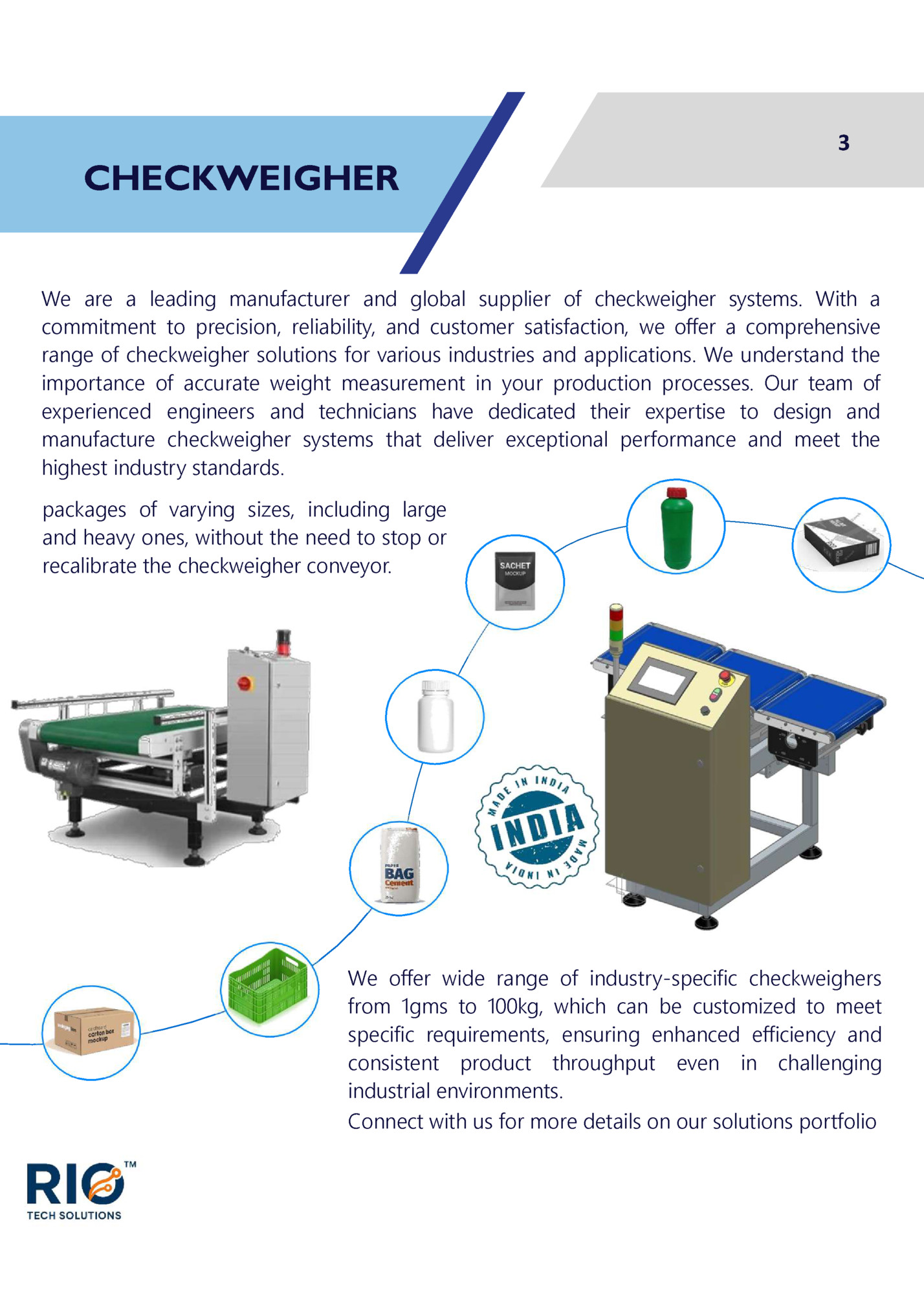 CHECKWEIGHER CHECKWEIGHER