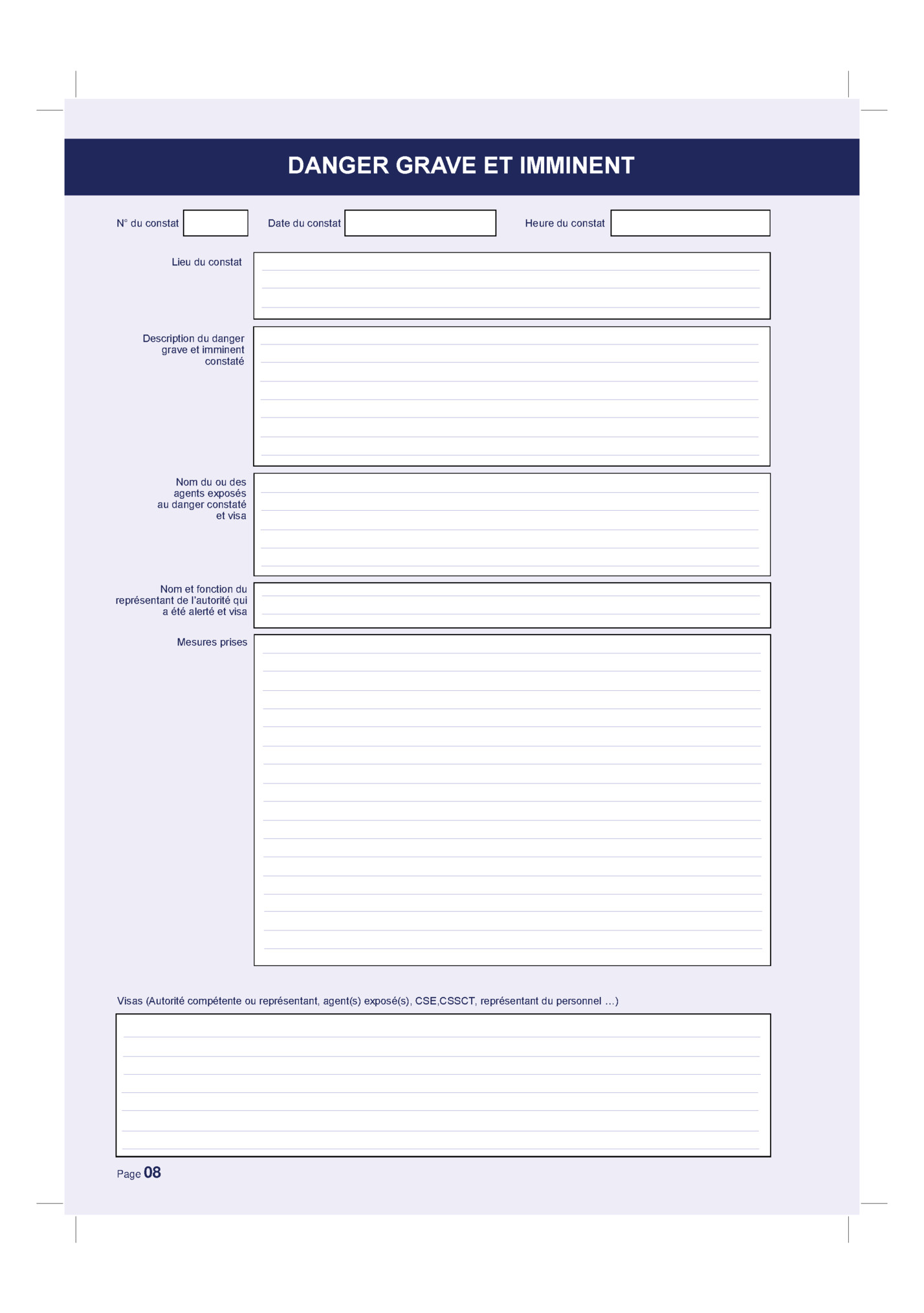 DANGER GRAVE ET IMMINENT