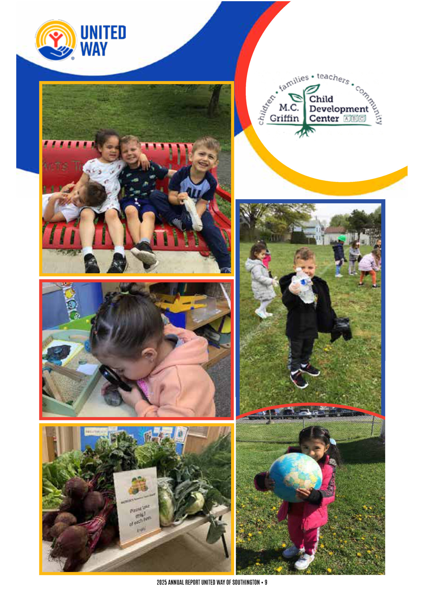 2025 ANNUAL REPORT UNITED WAY OF SOUTHINGTON • 9 2025 ANNUAL REPORT UNITED WAY OF SOUTHINGTON • 9