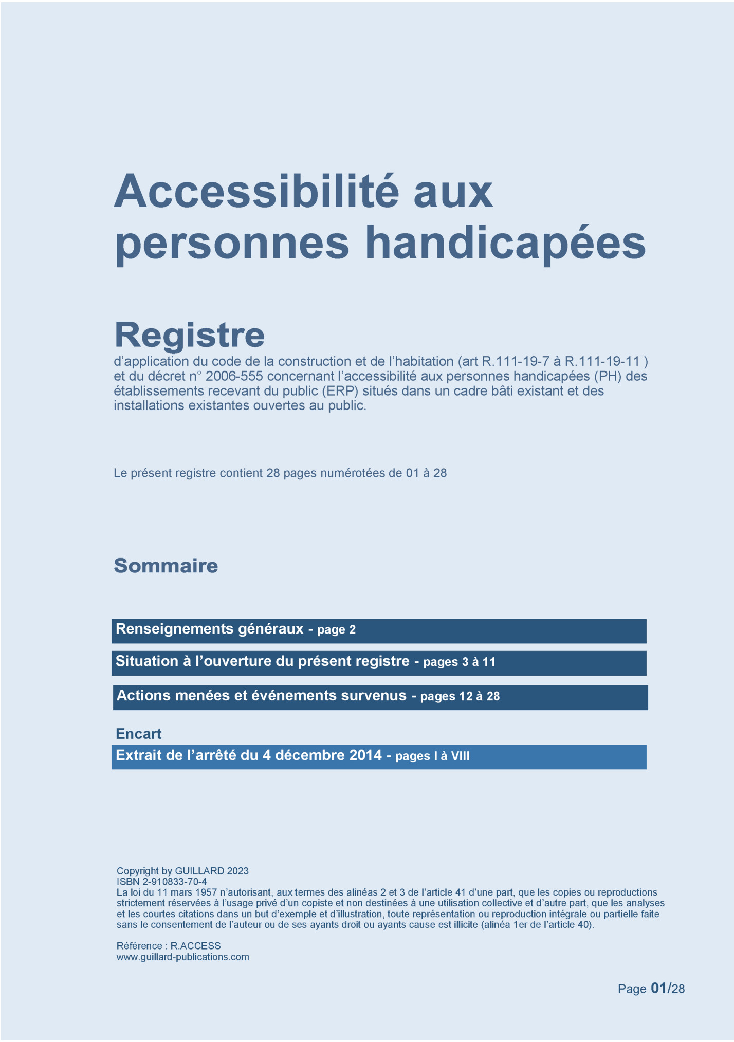 Accessibilité aux