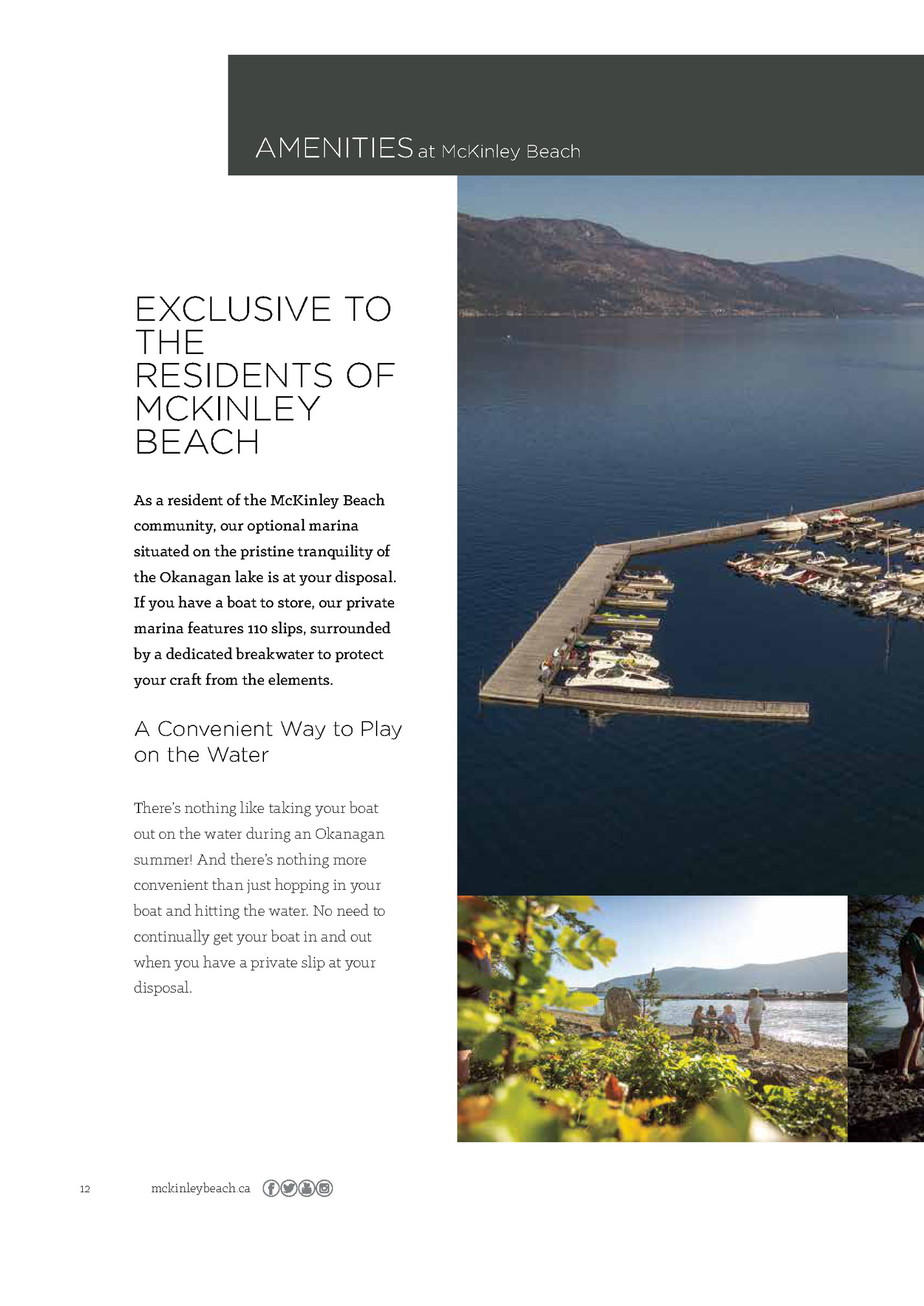 AMENITIES at McKinley Beach